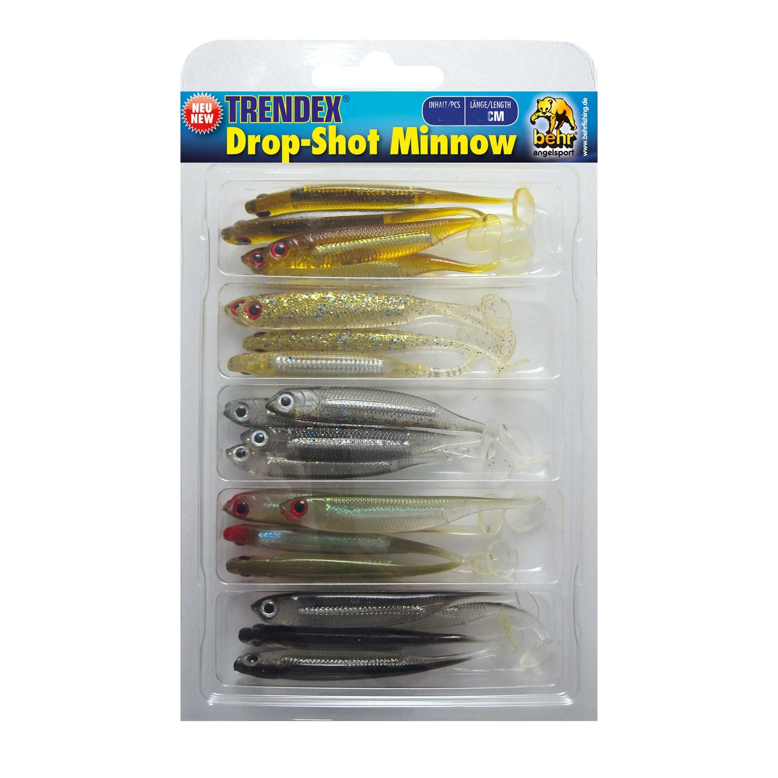 Behr Drop Shot K&ouml;der 5cm 25 Stk. Angelset - Bild 1