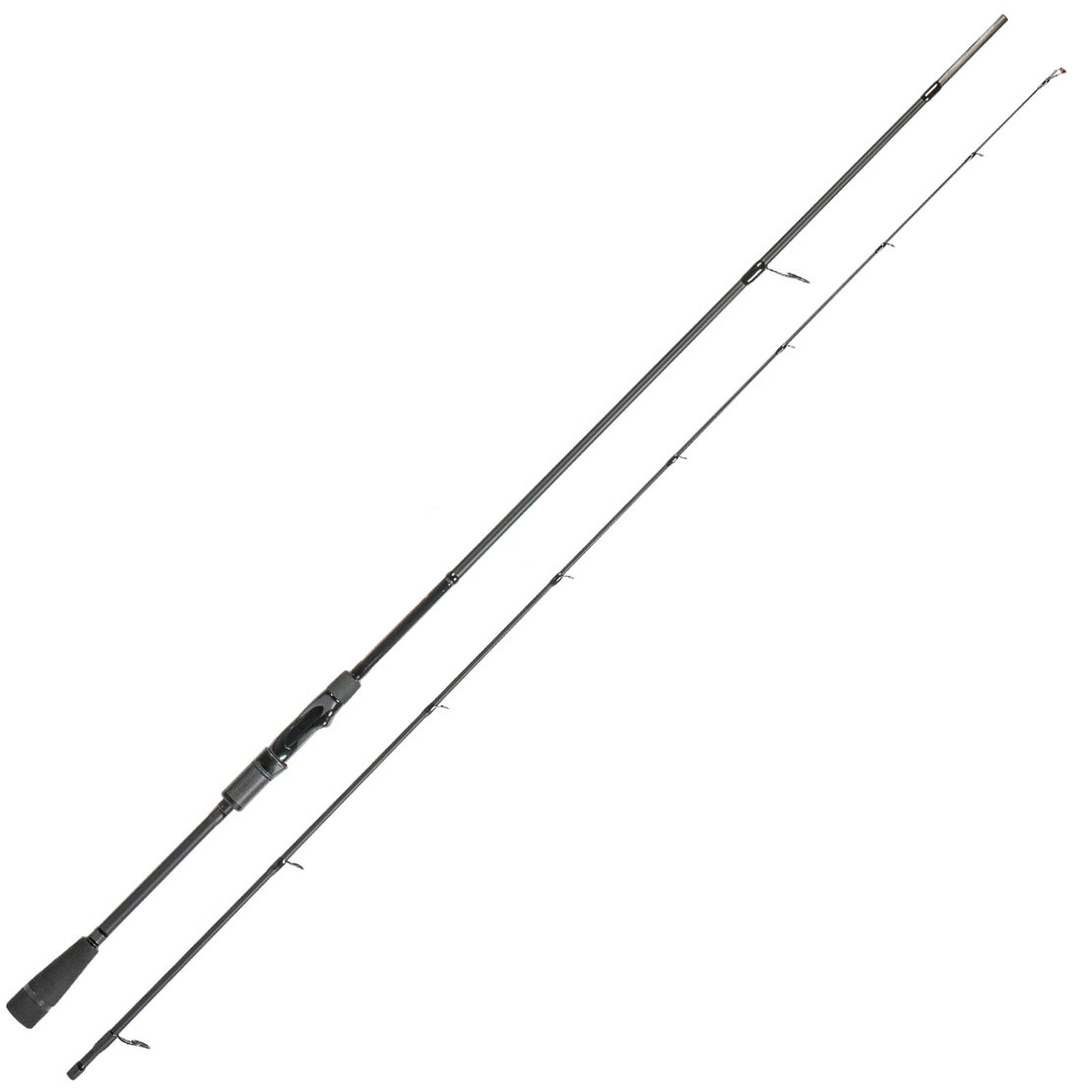 Zeck All Black 2,40m 30-80g 2 Teile Spinnrute Raubfischrute