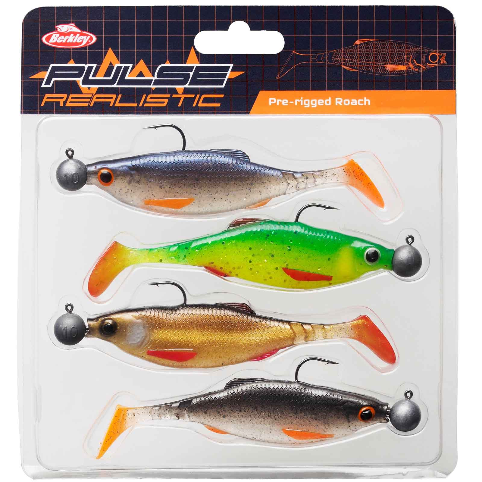 Berkley Pulse Realistic Roach 15cm 4pcs - Bild 1