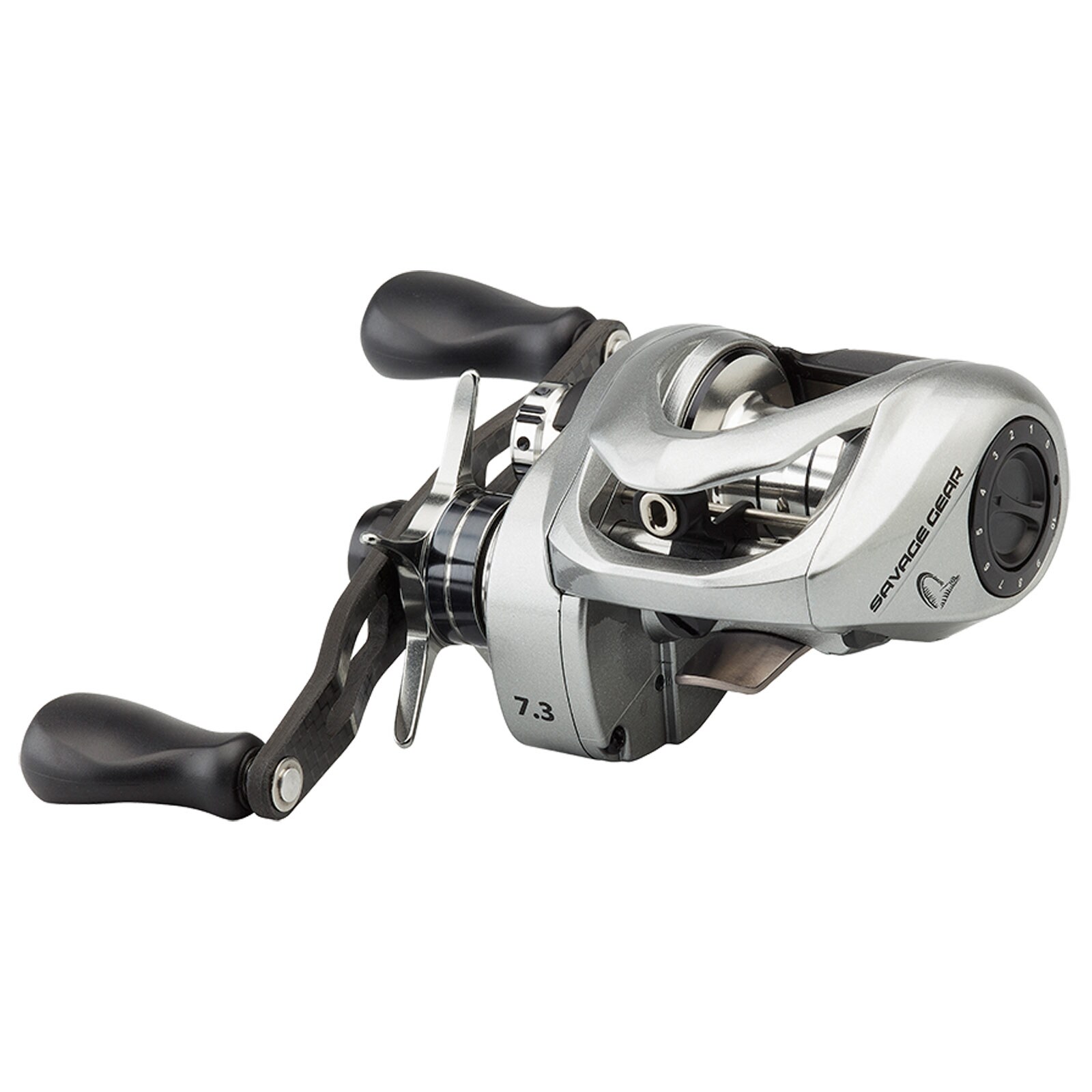 Savage Gear SG10 100 Bclh 9+1Bb(2Arb) Bc 6.6:1 Baitcastrolle Linkshand