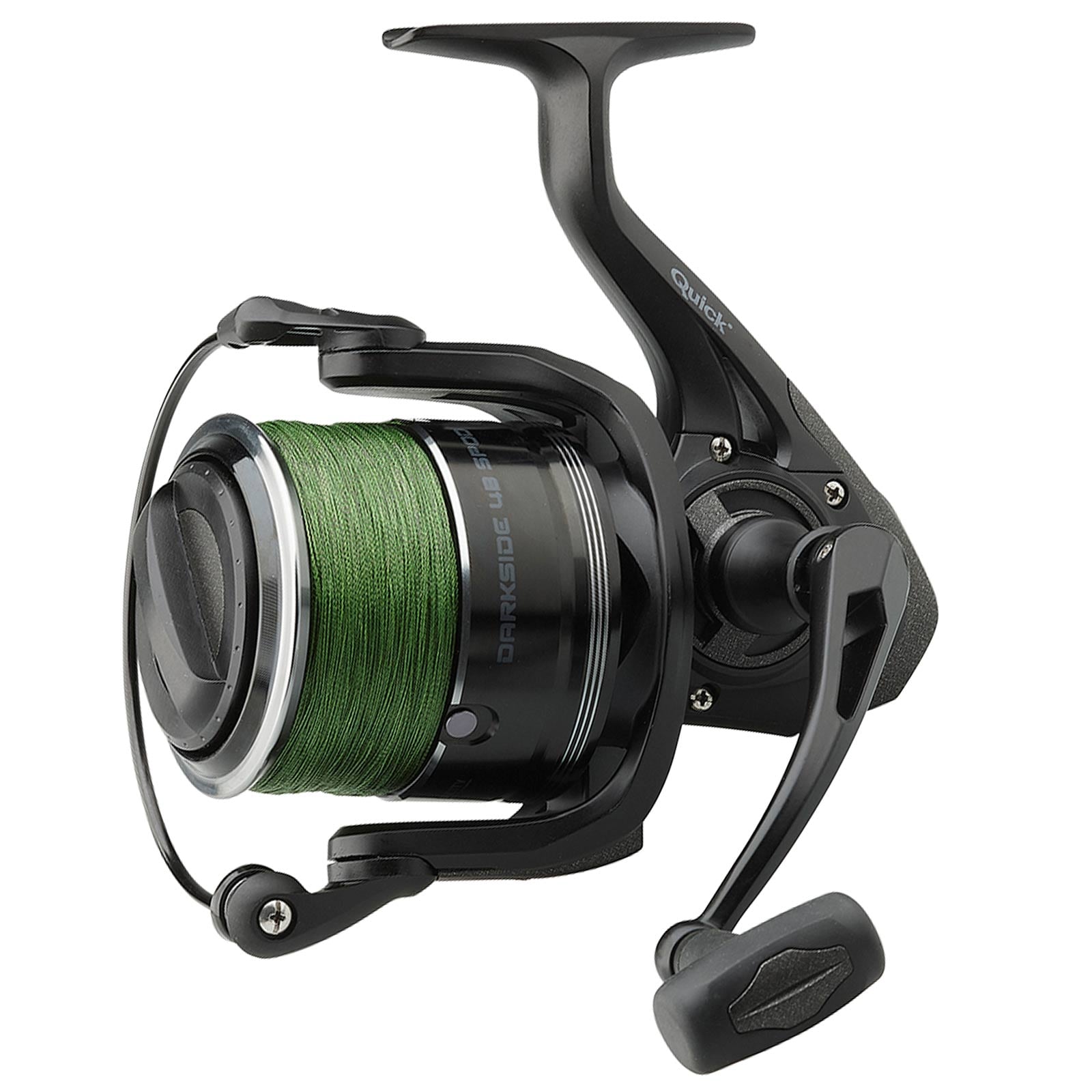 Quick Darkside 4B Spod 7000S FD 200M 30Lb Braid Karpfenrolle mit gefl. Schnur - Bild 1