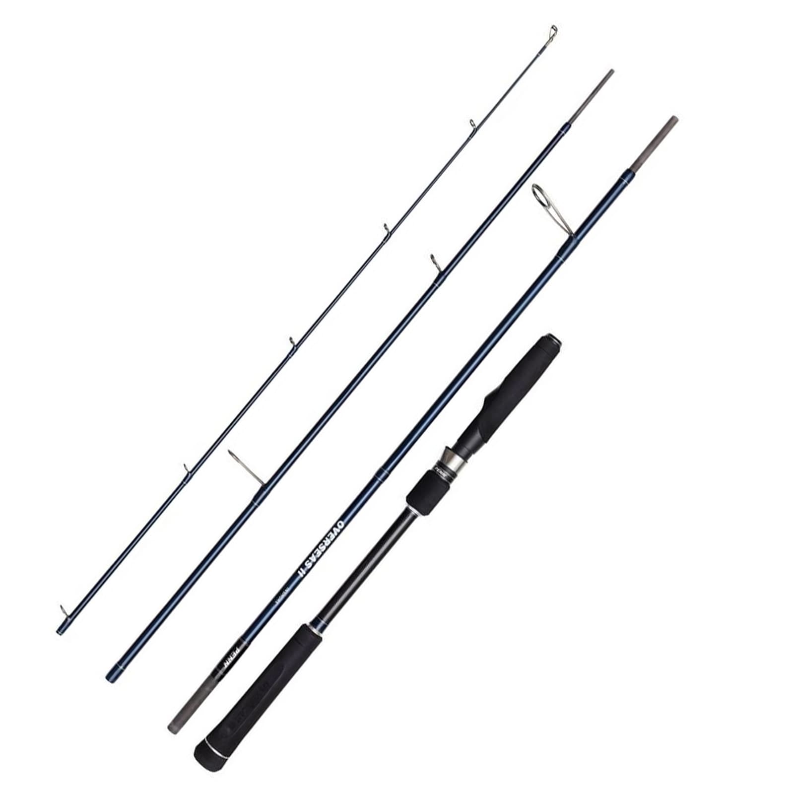 PENN Overseas II Inshore 2,10m 10-30g 4-teilig Boots-Reiserute - Bild 1
