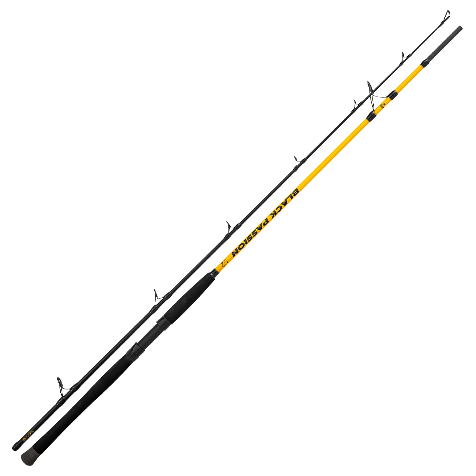 Black Cat Black Passion G2 Spin 2,40m 50-200g Wels-Spinnrute - Bild 1