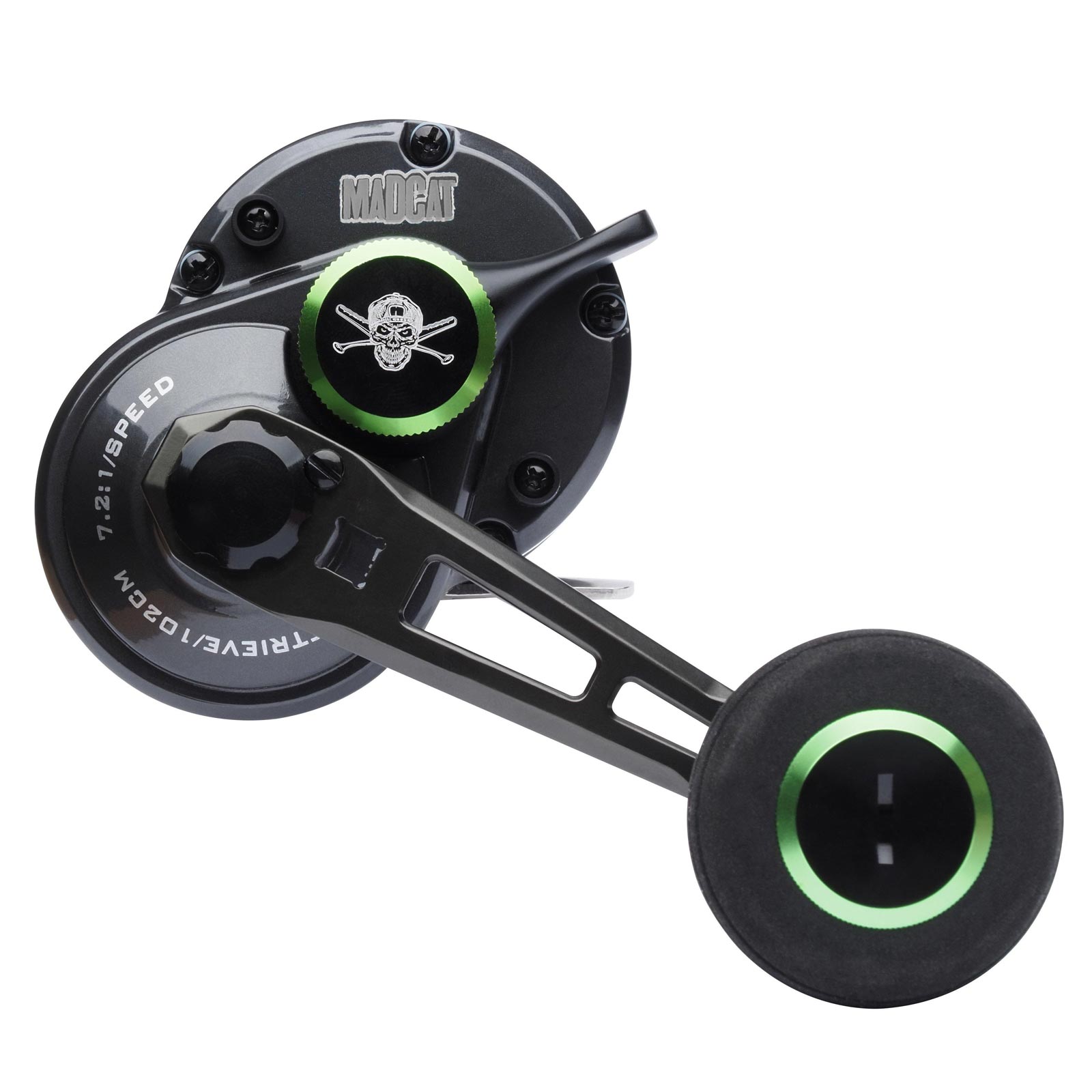 MADCAT Full Force Conventional Wels-Vertikalbaitcastrolle - Bild 1