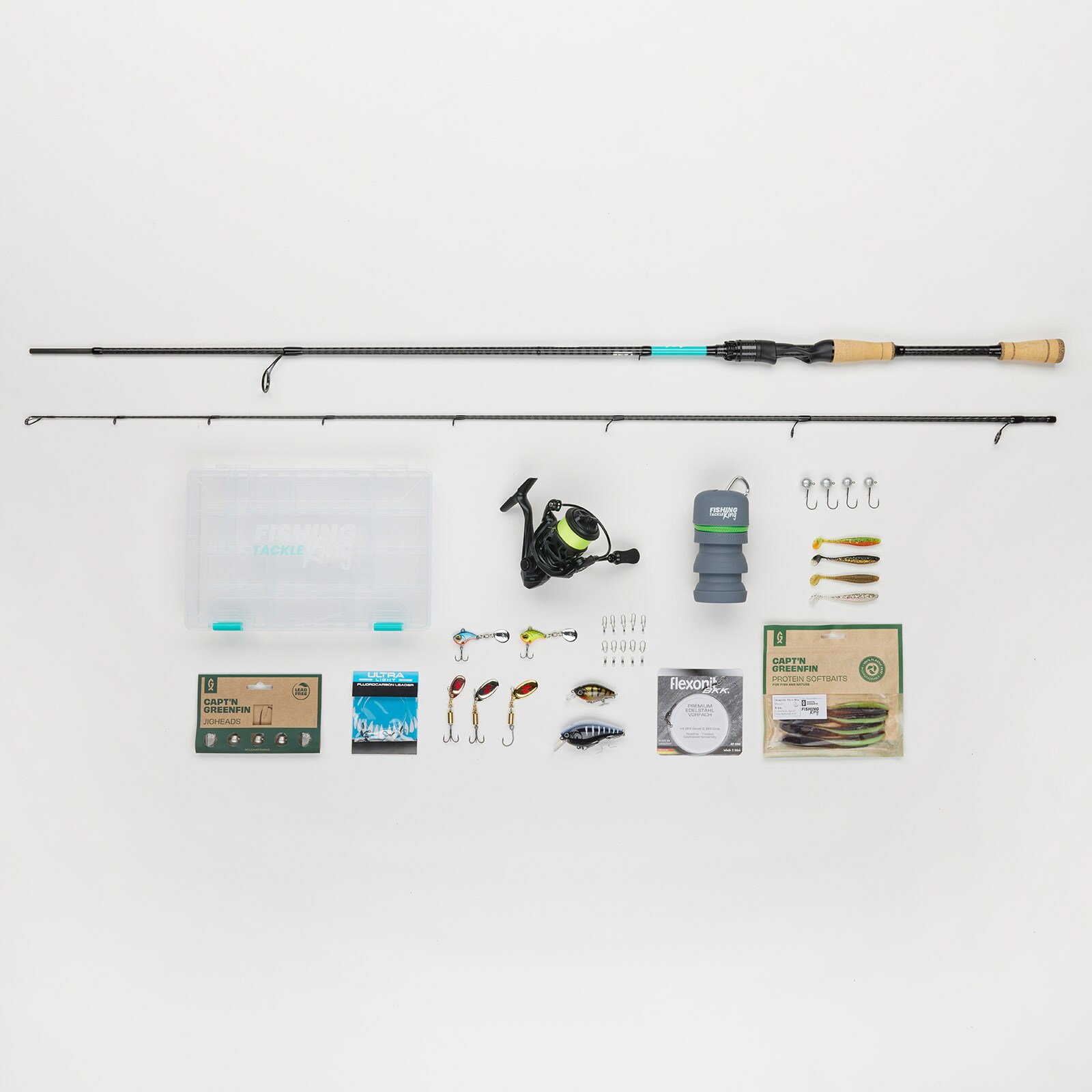 Fishing-King Tackle Zielfisch Set Barsch - Bild 1