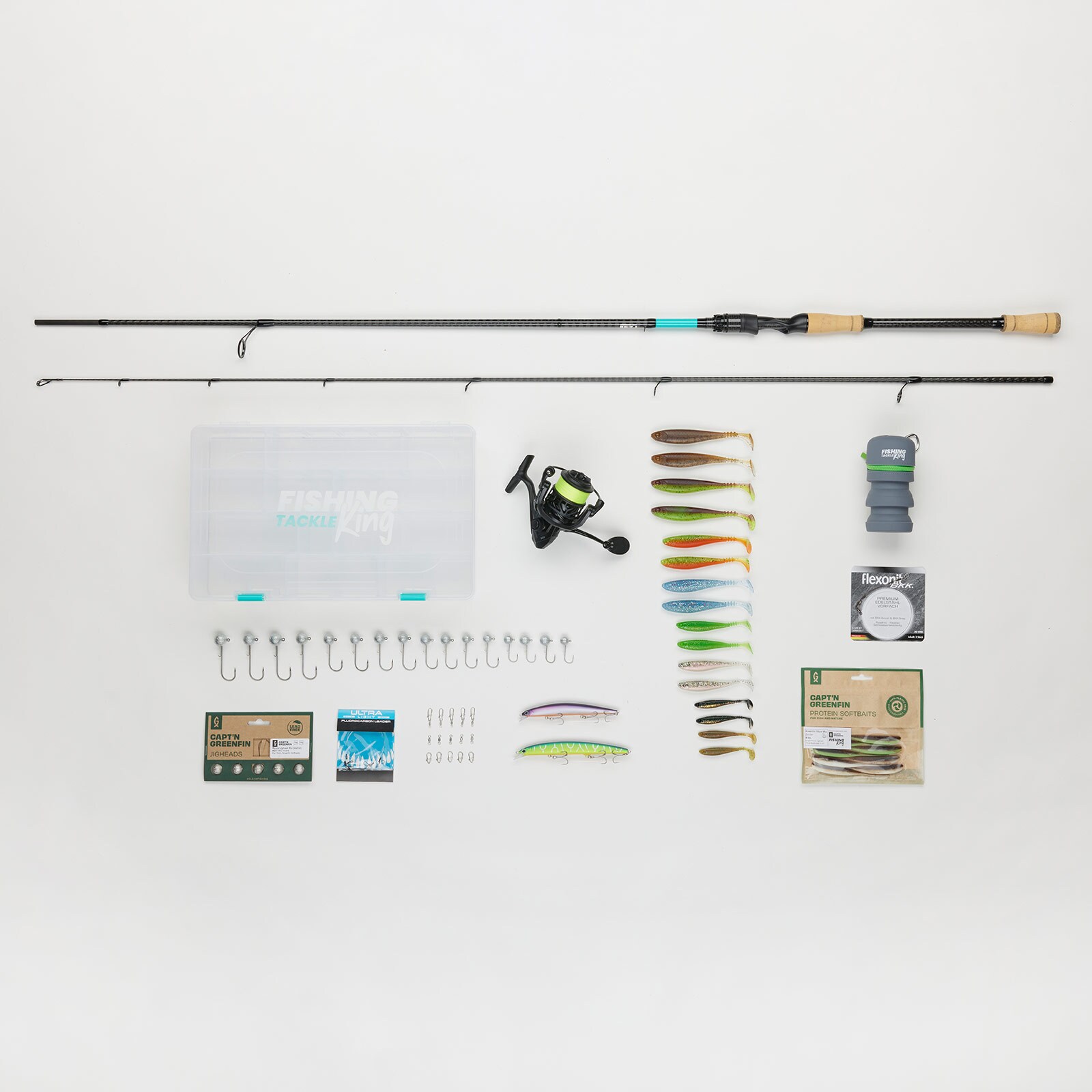 Fishing-King Tackle Zielfisch Set Zander - Bild 1