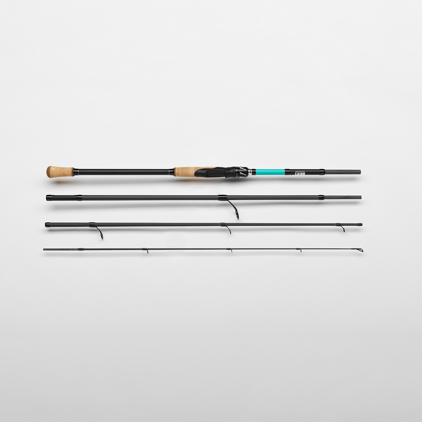 Fishing-King Tackle Spin Zander/Hecht 4tlg. 2,55m 20-80g - Bild 1