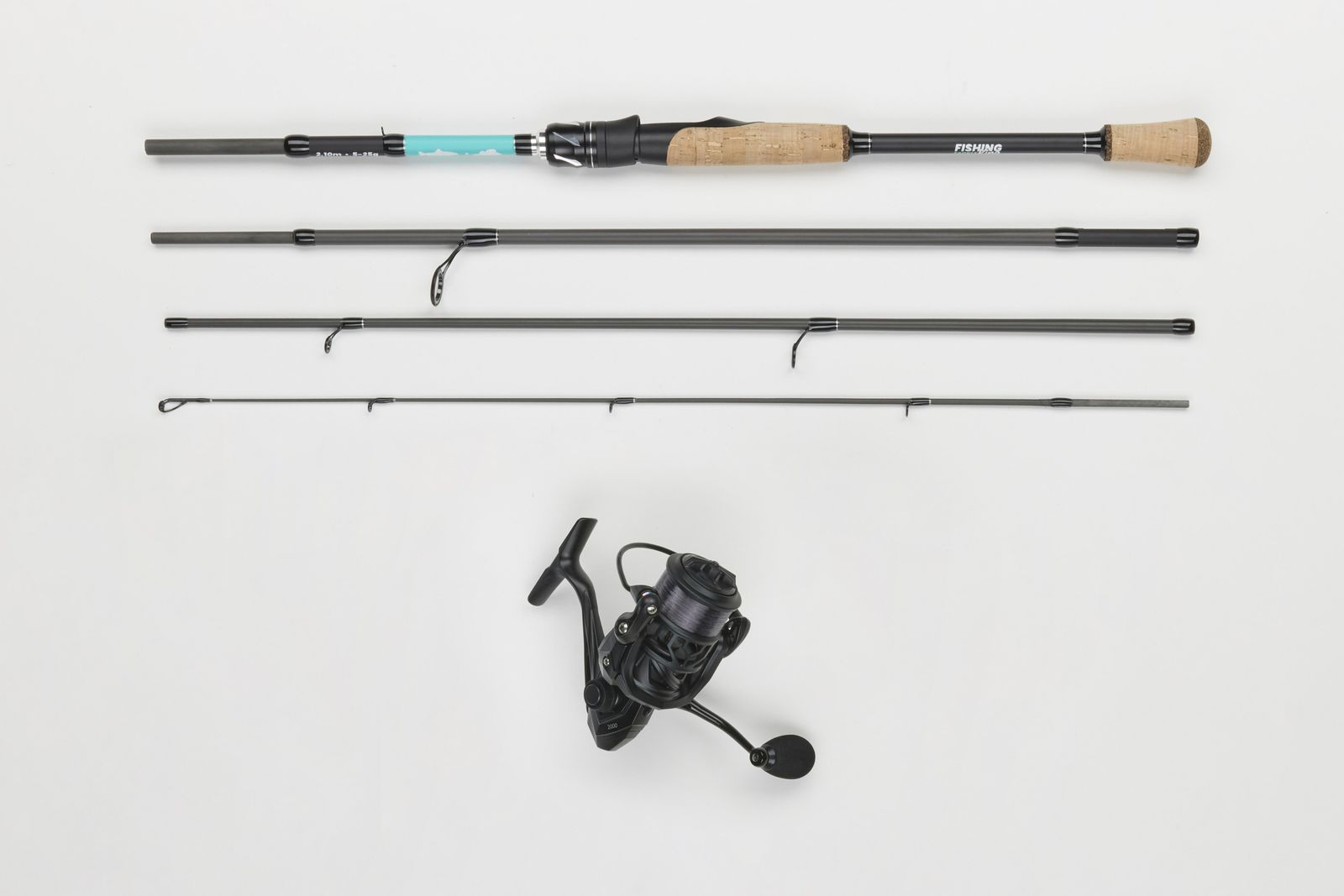 Fishing-King Tackle Angelcombo Forelle/Barsch - Bild 1