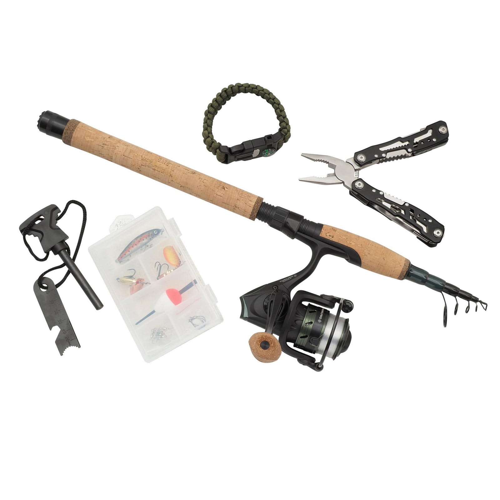 Abu Garcia Diplomat Wilderness TE70L Survival Combo Outdoor-Komplettset - Bild 1