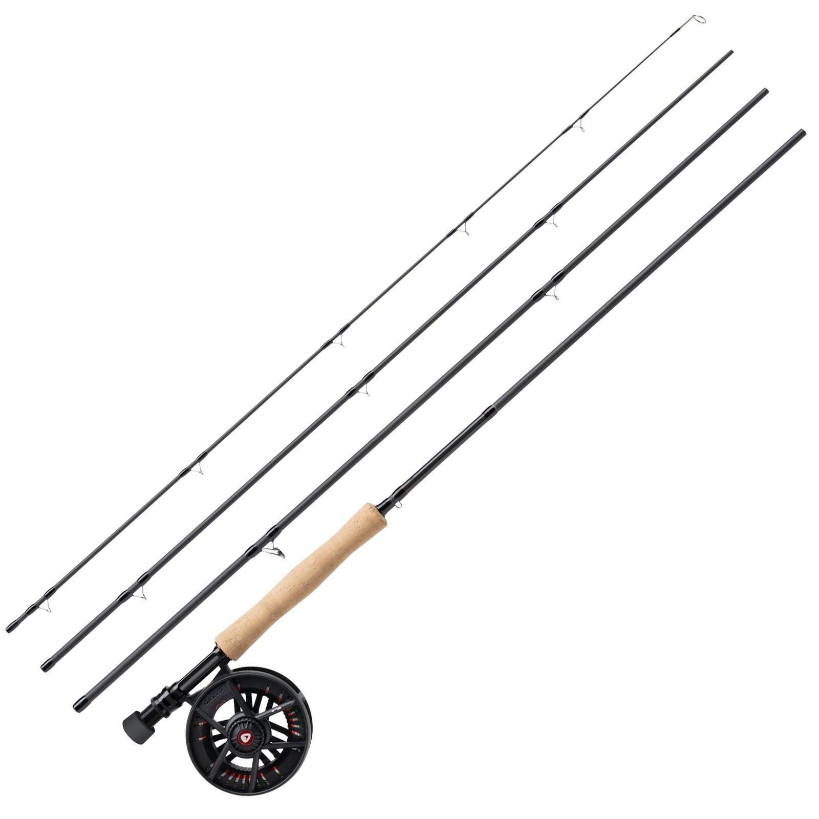 Greys Gcbofin908 Gry Fin 9Ft #8 8Line 4Pc Fliegenruten-Kombo - Bild 1