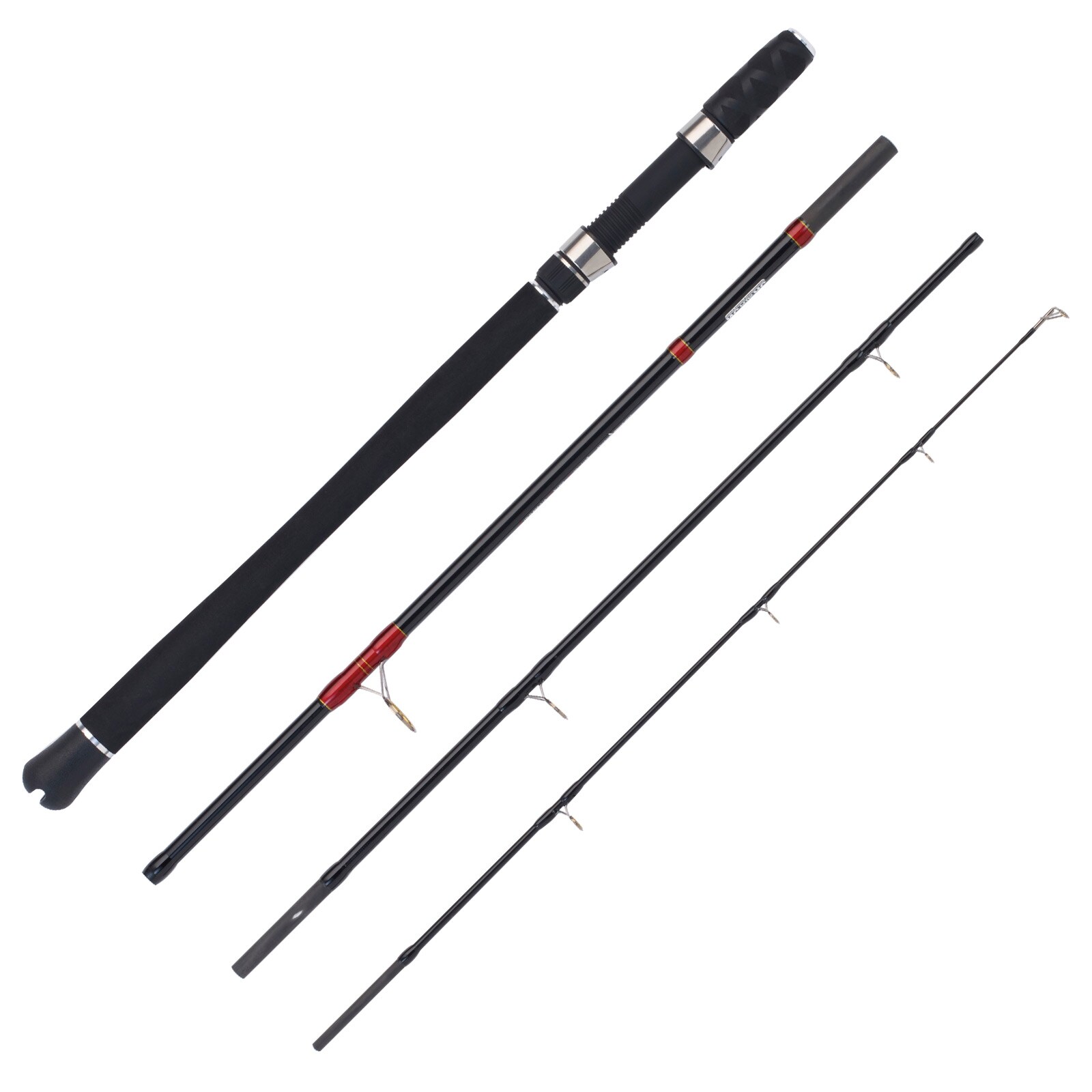 WFT Lord of the Fjord Pollack Jigger 2,16m 20-60g, 4tlg. Meeres-Reiserute - Bild 1