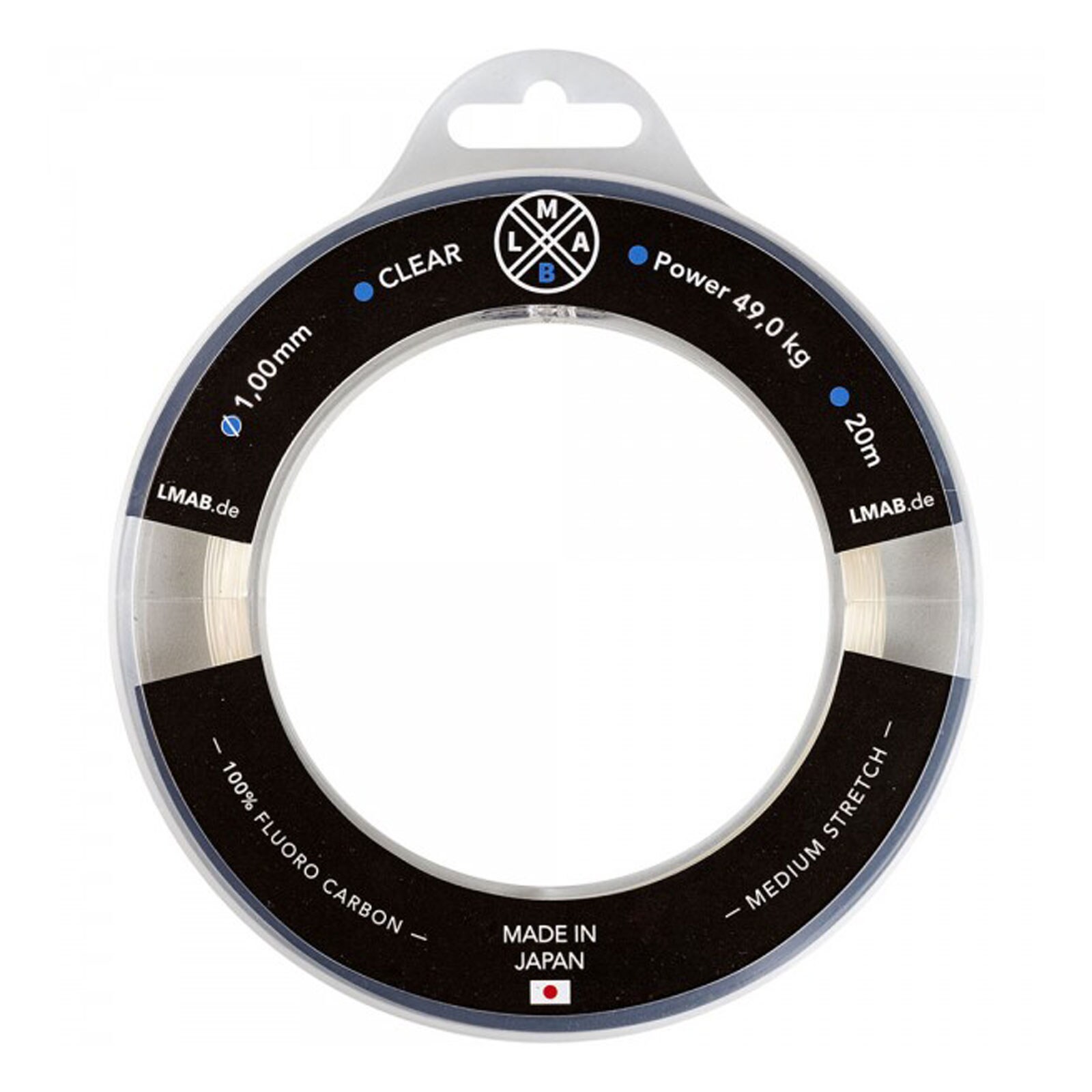 LMAB 100 Pro Fluorocarbon 0,15mm 30m Vorfach - Bild 1
