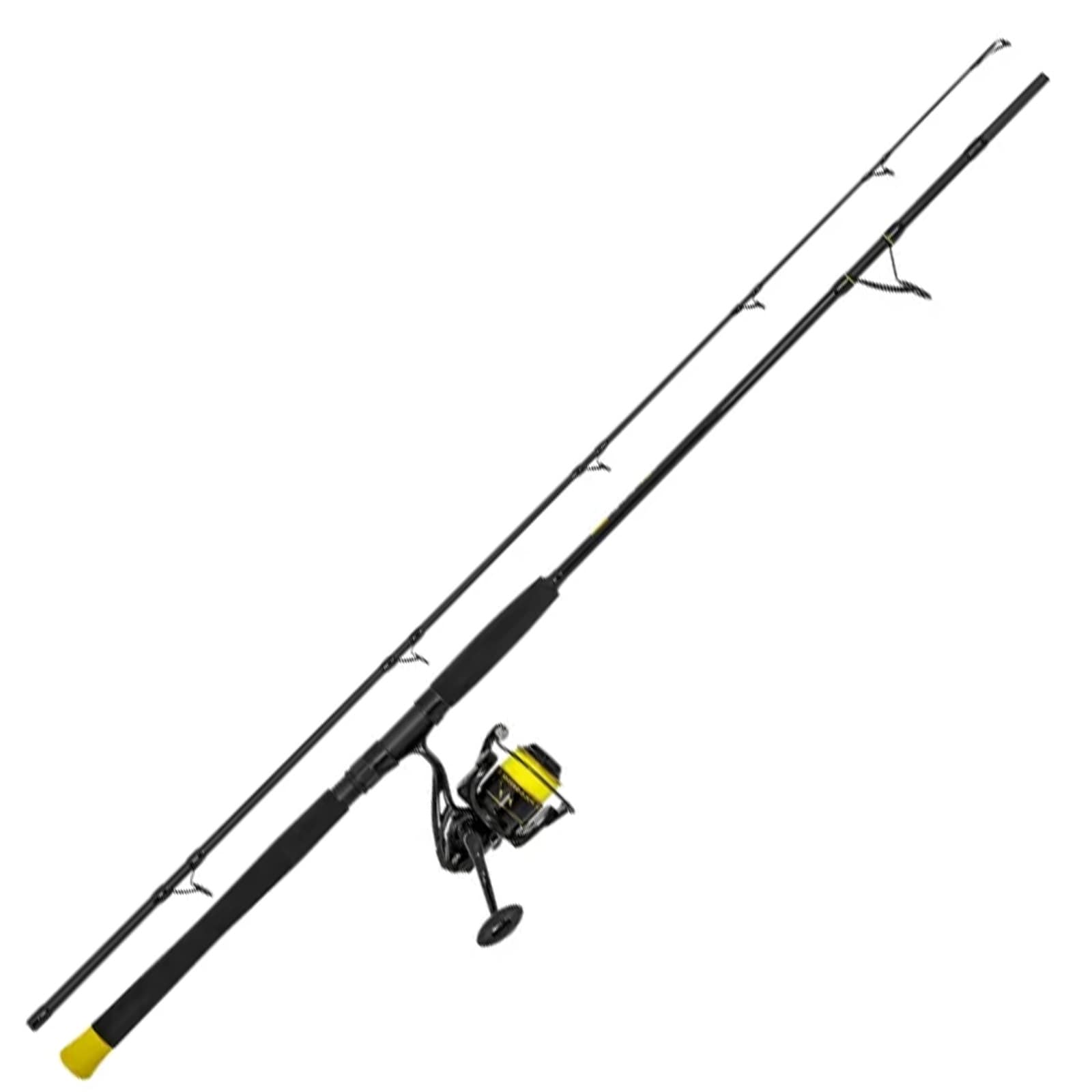 Black Cat Hard Core Combo Spin Rod 2,40m 20-200g Spinncombo - Bild 1