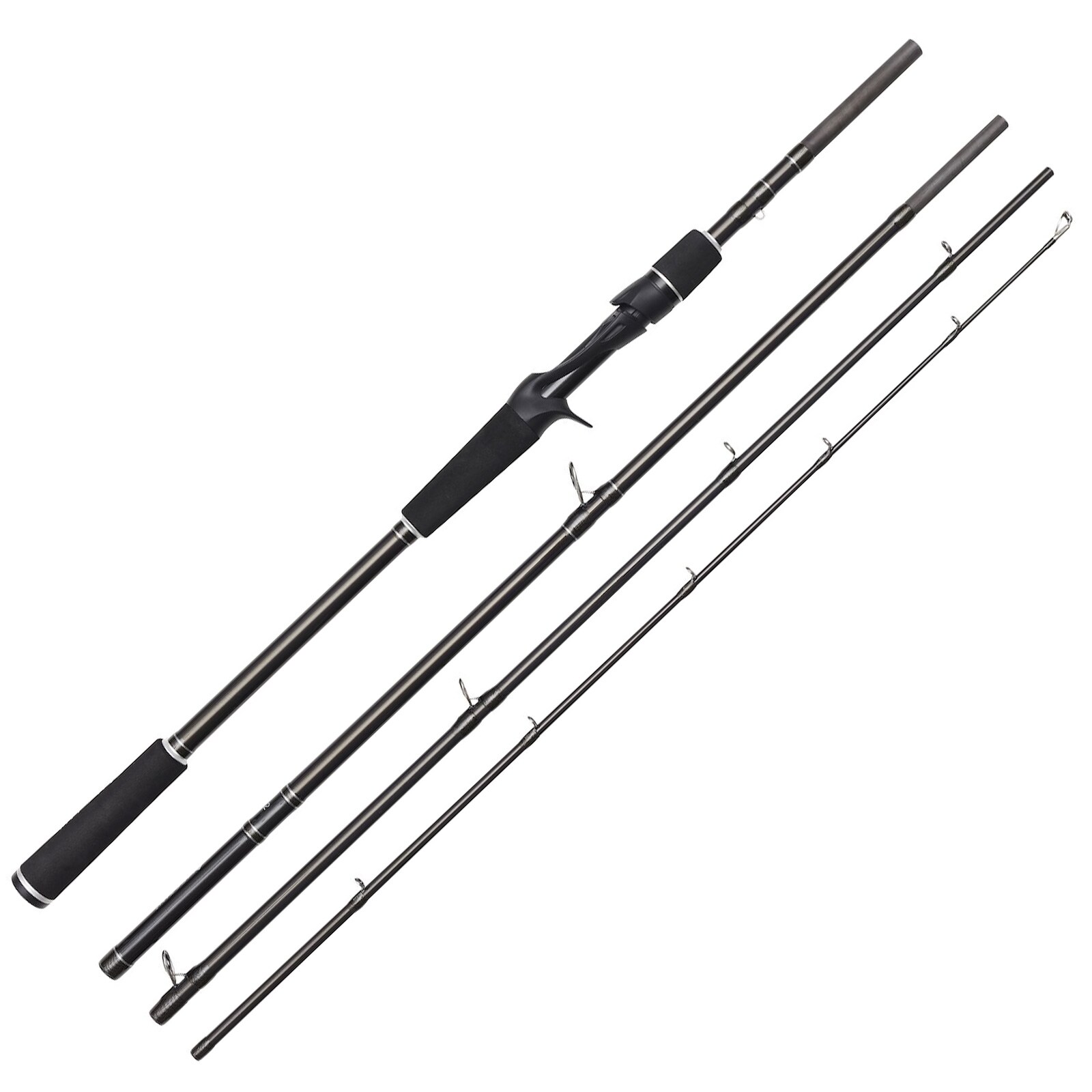 Westin W2 Powerstrike-T Travel 2,40m XH 60-140g 4Sec Reise-Baitcastrute