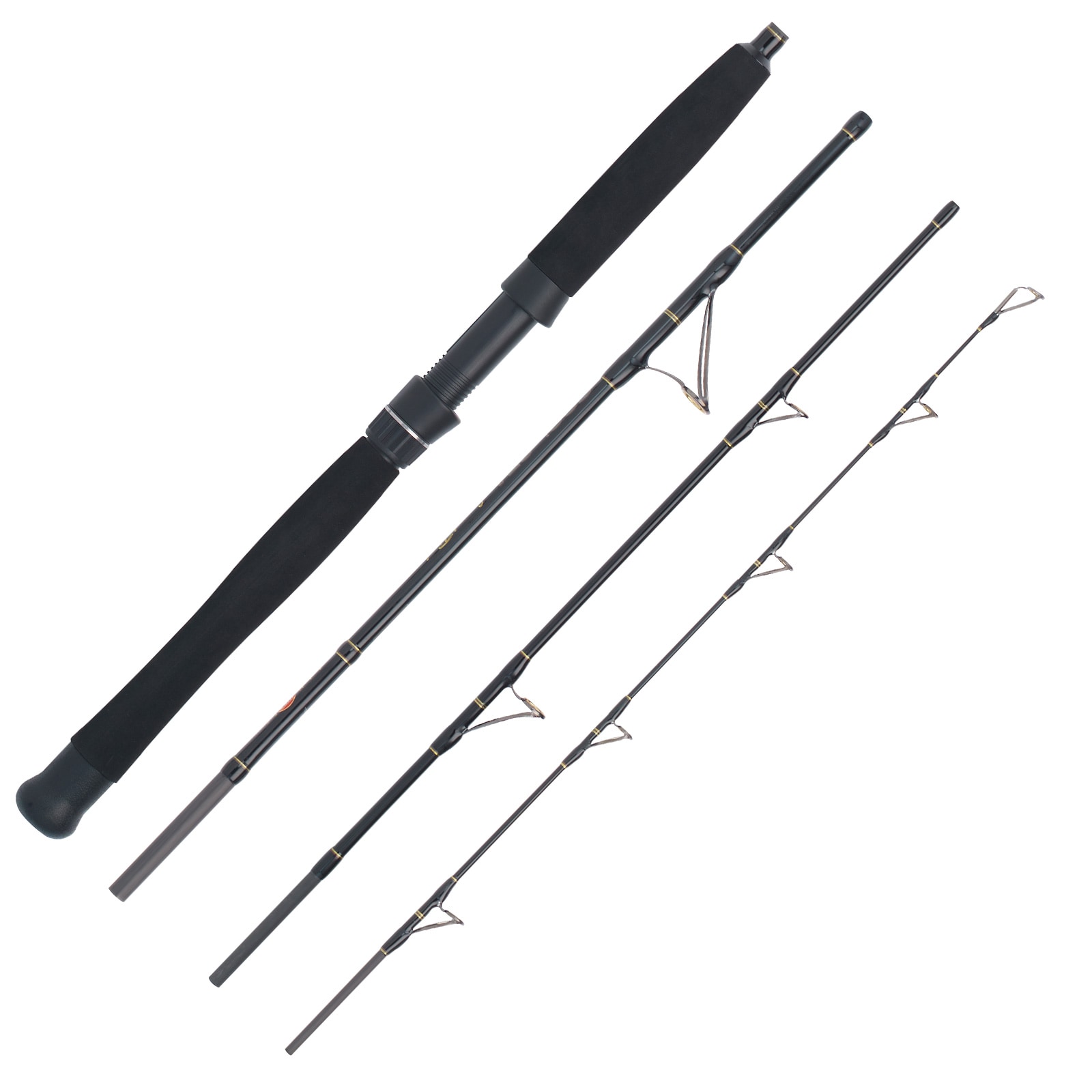WFT Cool Sea Special Fjord 4pc. 2,10m 25lbs 30-300g Meeres-Reiserute - Bild 1