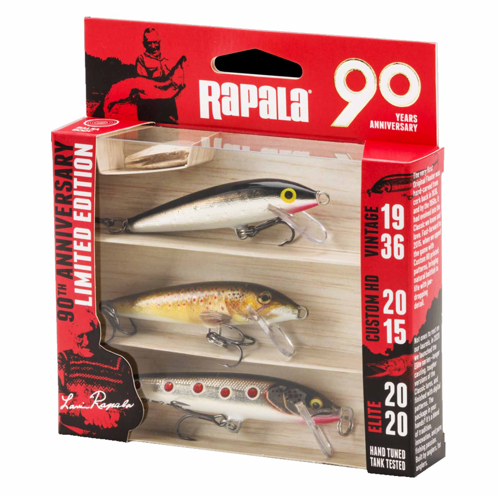 Rapala Kit R90 Floater Small Naturist Wobblerset - Bild 1