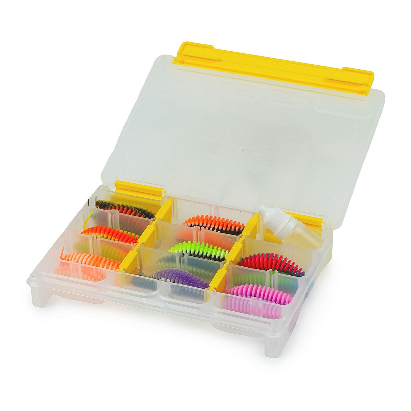 Spro Trout Master Master Worm Box 32pcs Gummik&ouml;der - Bild 1