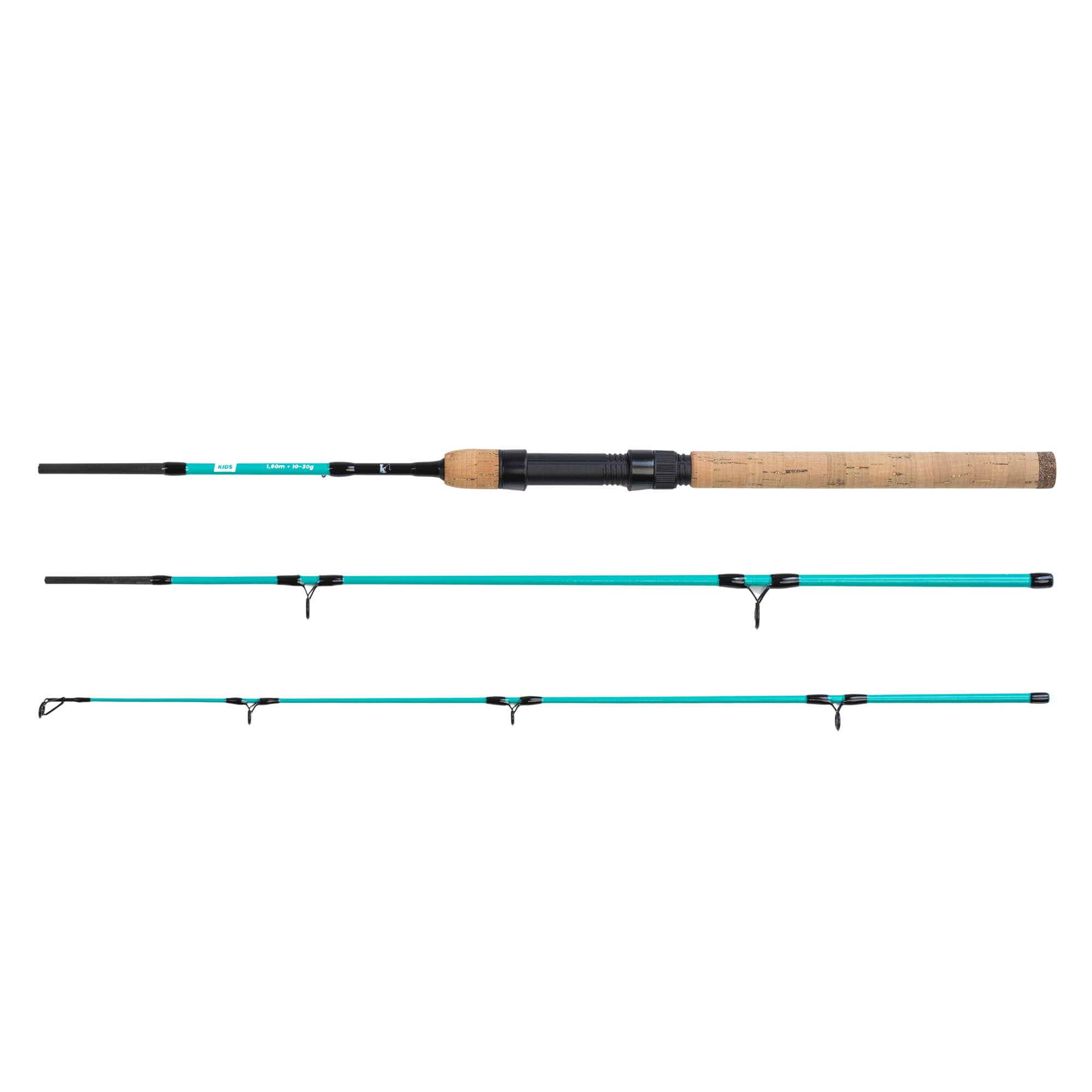 Fishing-King Tackle Kinderrute 3tlg. 1,60m 10-30g - Bild 1