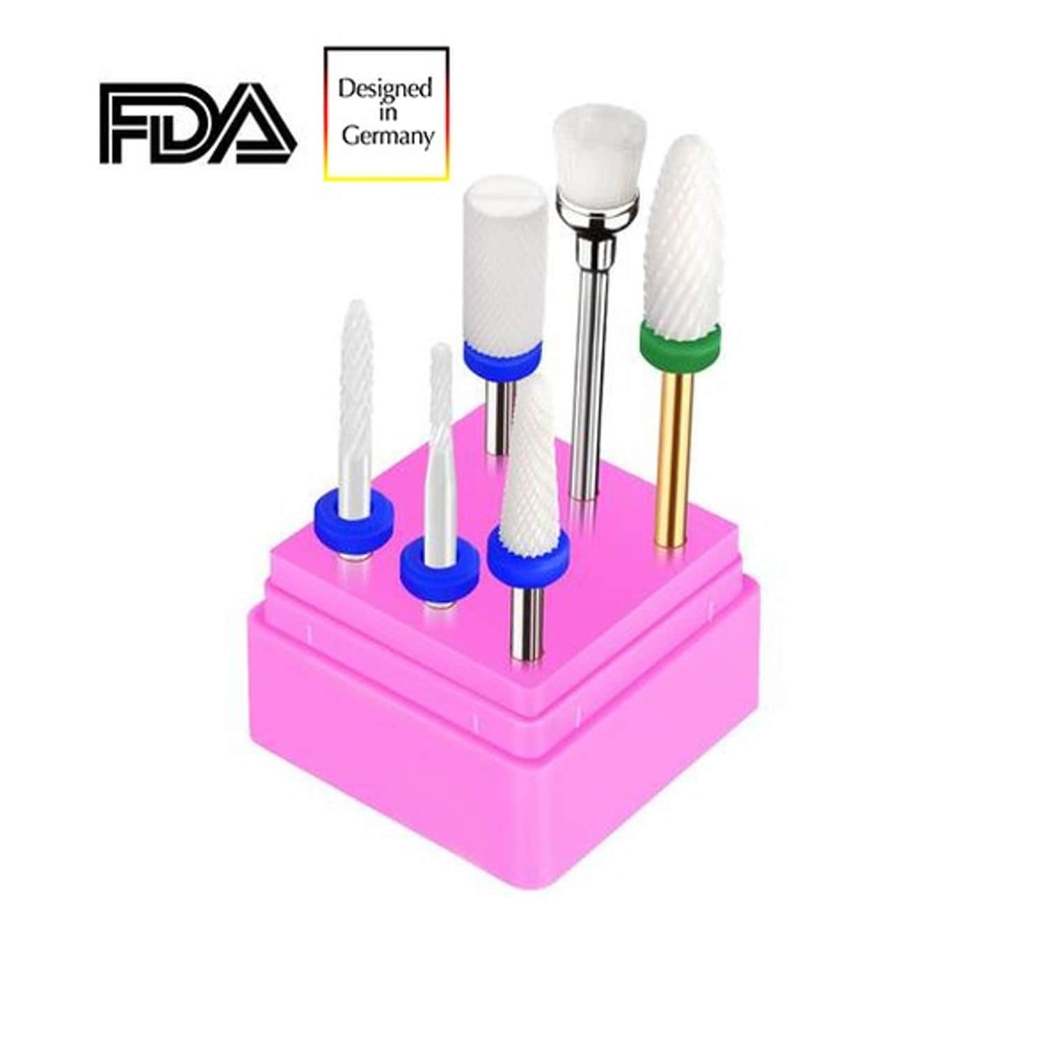 JCMaster MCE6, 5x Premium Keramik Bits Inkl. 1x KOSTENLOSER B&uuml;rstenbit, Standardma&szlig;e - Bild 1