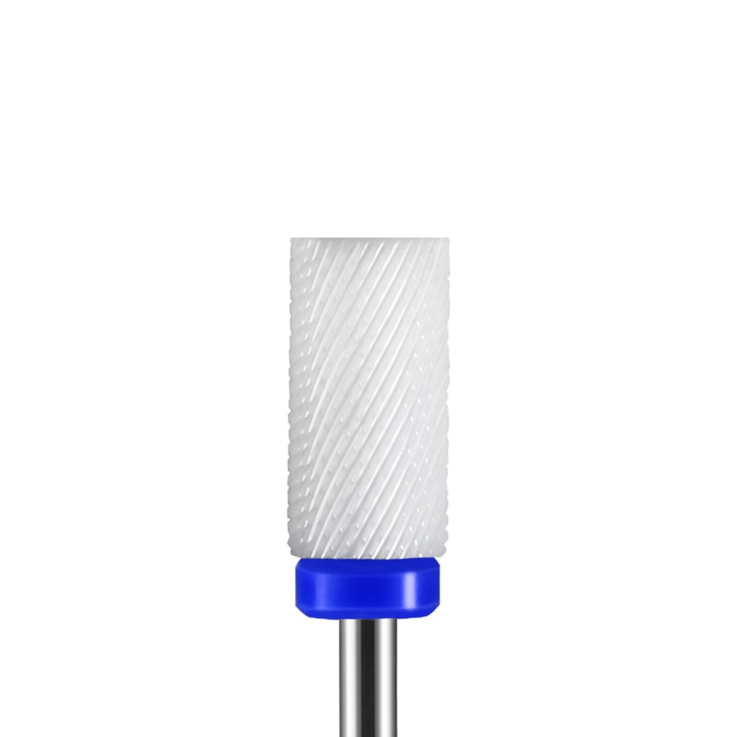 Premium Nagelfräser Bit Keramik 2.35mm Zylinderförmig Gelnägel Medium Acrylnägel Schleifen Acryl