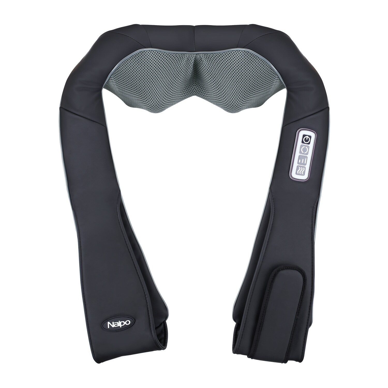 NAIPO MGS-321 Nacken Massagegerät Wiederaufladbar Massagekissen Nacken Schulter Rücken | 04260397841525