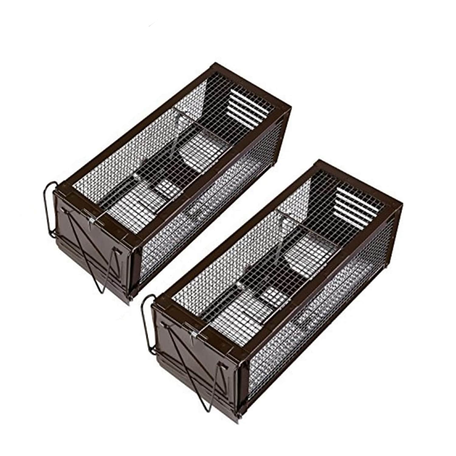 RatzFatz&reg; 2MTBSL20, 2X Lebendfalle Mausefalle, Rattenfalle, ? Sieger 2021 ? XXL, Profi, Garten & Haus, Tierfalle Set, u.a. Hasen & Hamster, Sensibilit&auml;t einstellbar, Mehrfach, Lebend, Jagd, K&auml;fig - Bild 1