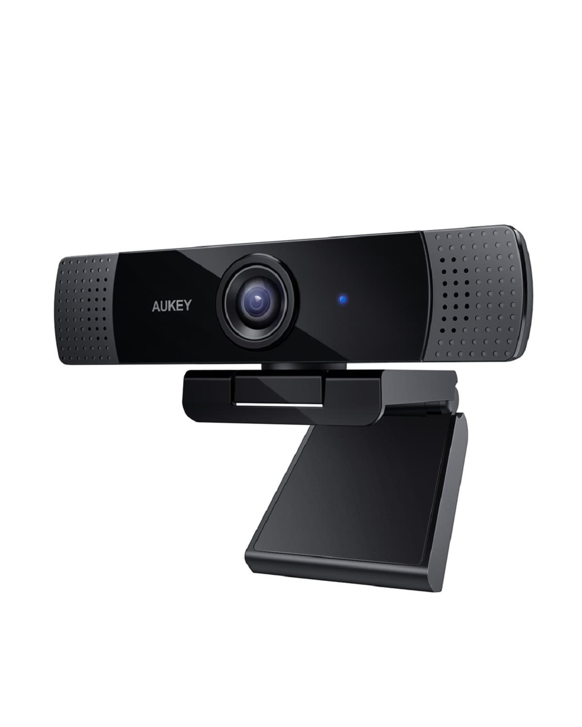 Aukey PC-LM1E 1080P Full-HD Webcam, Stereomikrofonen mit Rauschunterdr&uuml;ckung mit Rauschunterdr&uuml;ckung, Plug & Play, USB-Anschluss, F&uuml;r Skype/Zoom/Cisco/PC/Mac - Bild 1
