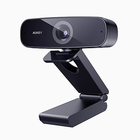 AUKEY PC-W3, Webcam 1080p Autofokus-Webcam, Streaming-Webcam mit zwei Stereomikrofonen für Videogespräche, USB - Bild 1
