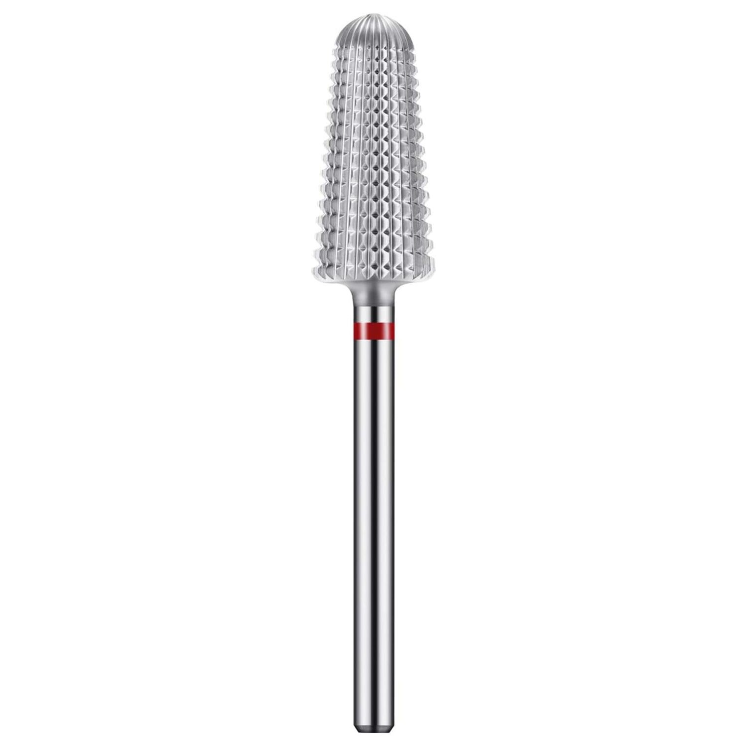 JCMASTER MCA653F, Nagelfräser Bit Premium, 2,35mm, MCA653F Hartmetall, Longlife, Aufsatz Gelnägel, Acryl Maniküre, Pediküre, Hornhaut, Stärke Fein, Inkl Ebook