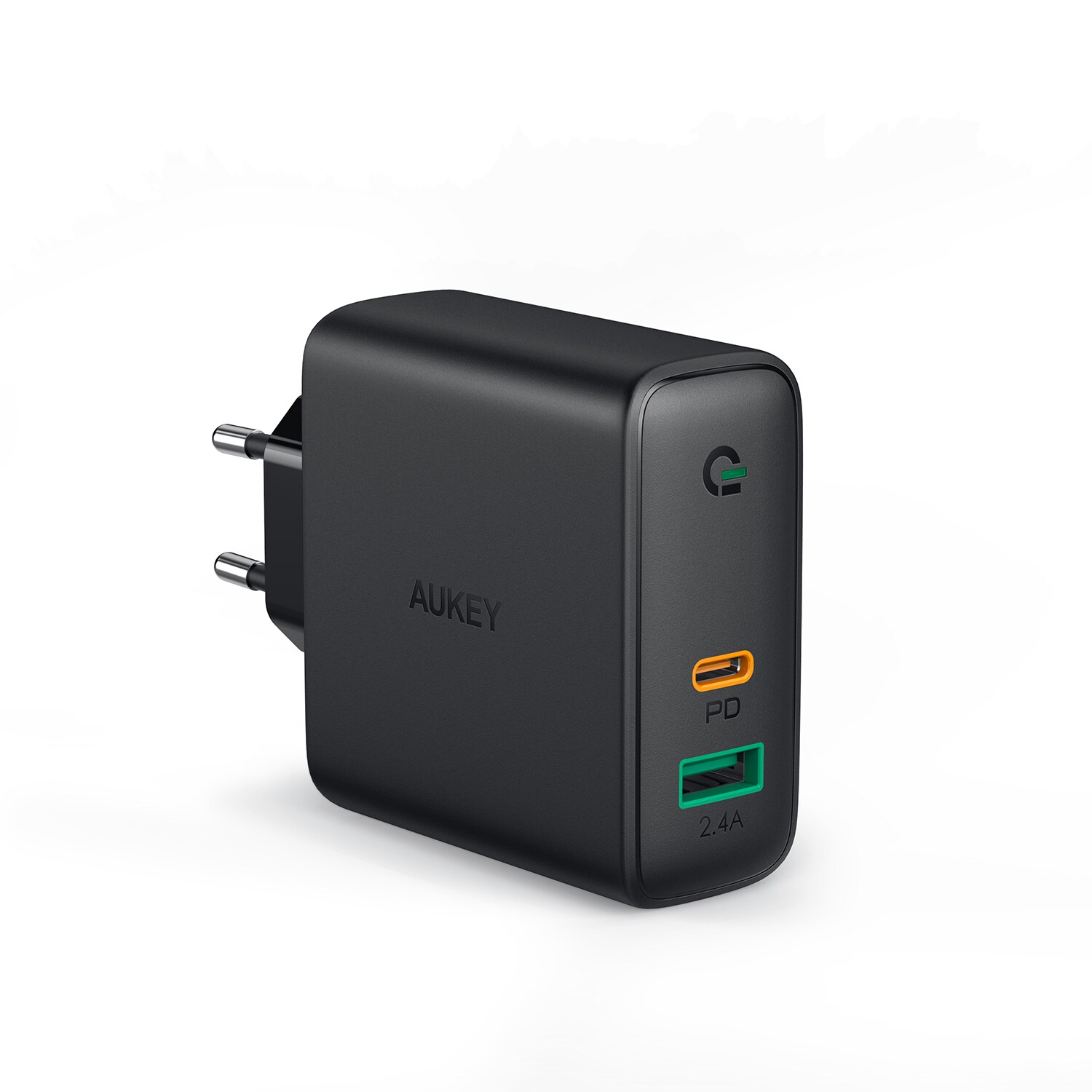 AUKEY USB-C Ladegerät mit Dynamic Detect & GaNFast Tech, USB-Ladegerät mit 60W | 04260397846605