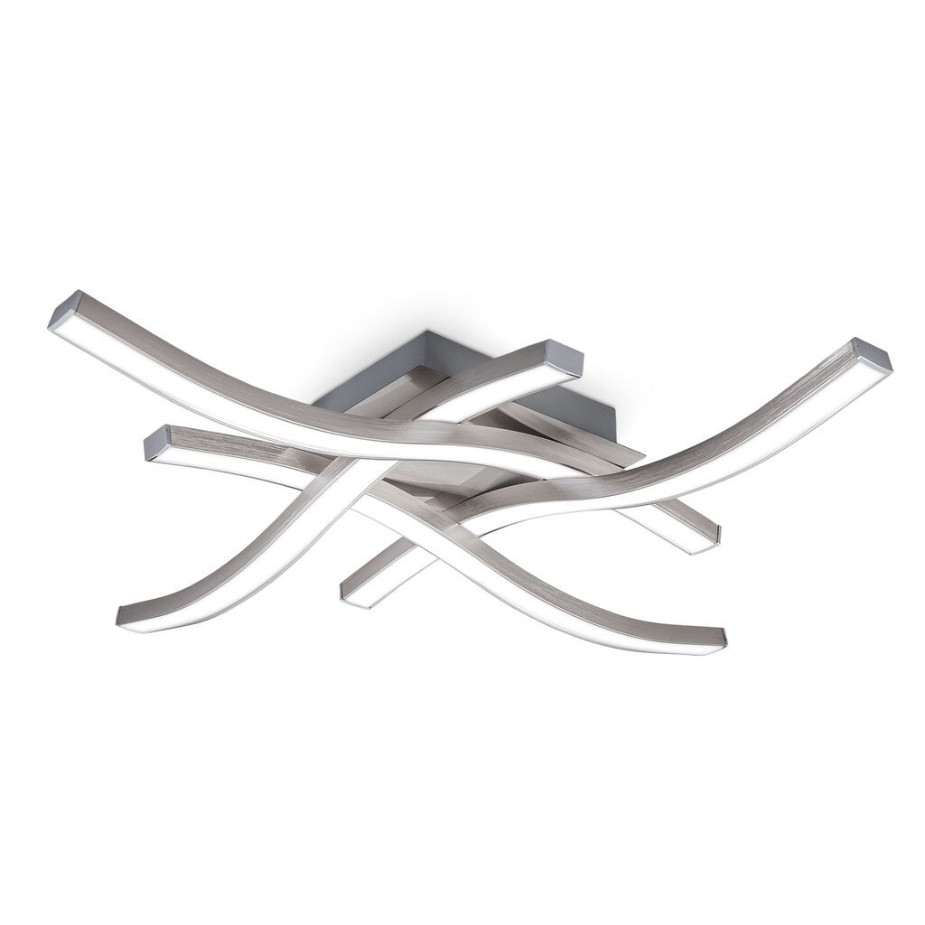 LED Deckenleuchte, matt-nickel Hashtag - Bild 1