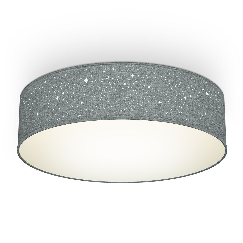 Deckenleuchte, grau, 2xE27 max. 40W exkl. - Bild 1