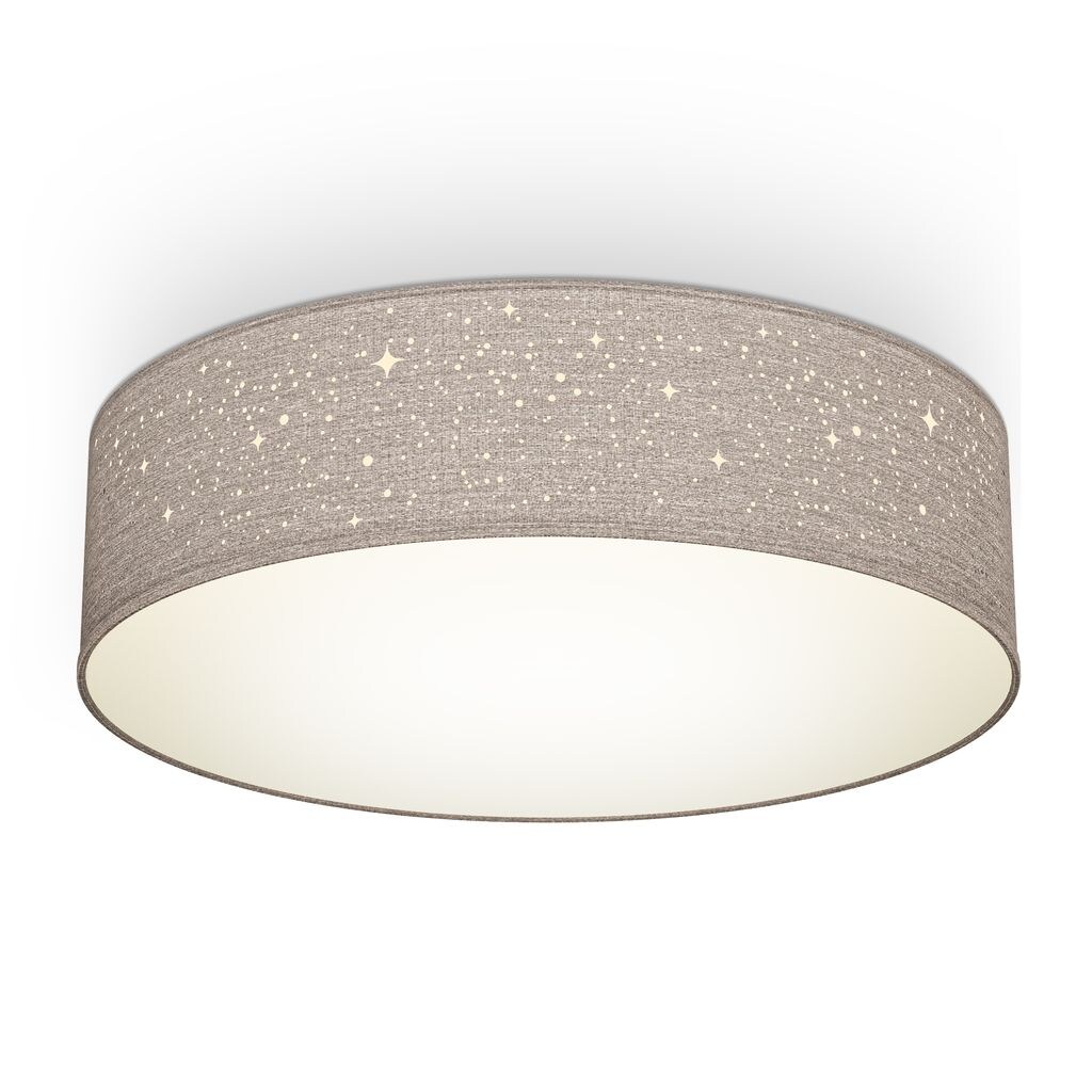 Deckenleuchte, taupe, 2xE27 max. 40W exkl. - Bild 1