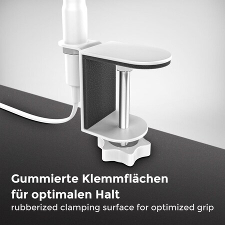 LED Klemmleuchte flexibel Flexarm weiß 5W GU10 online kaufen bei Netto