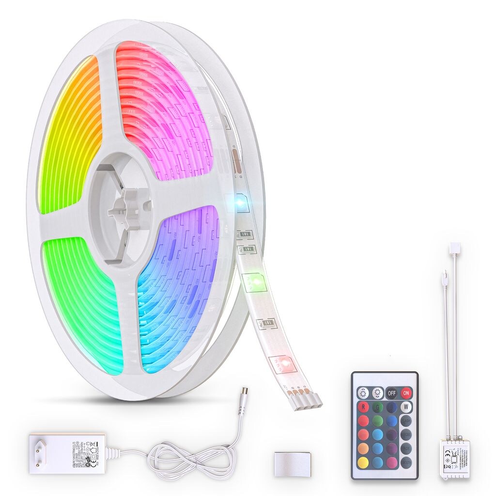 RGB-LED-Band, 3m, 90xRGB-LED/0,11W | 04057722006724