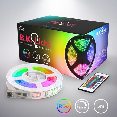 LED 3m Netto Band Farbwechsel bei RGB Stripe kaufen selbstklebend online