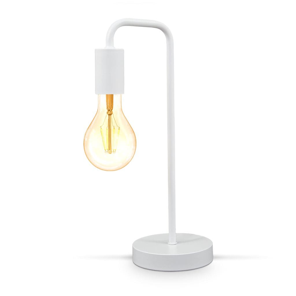 Tischleuchte, wei&szlig;, 1x/E27 / max. 10W exkl. - Bild 1