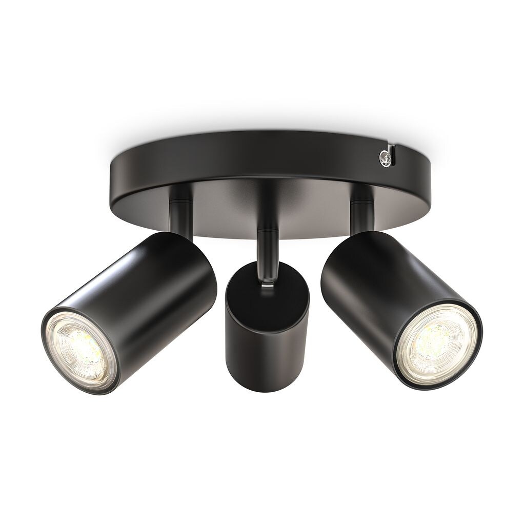 Spotleuchte, schwarz, 3xGU10/max. 5W exkl. | 04057722006946