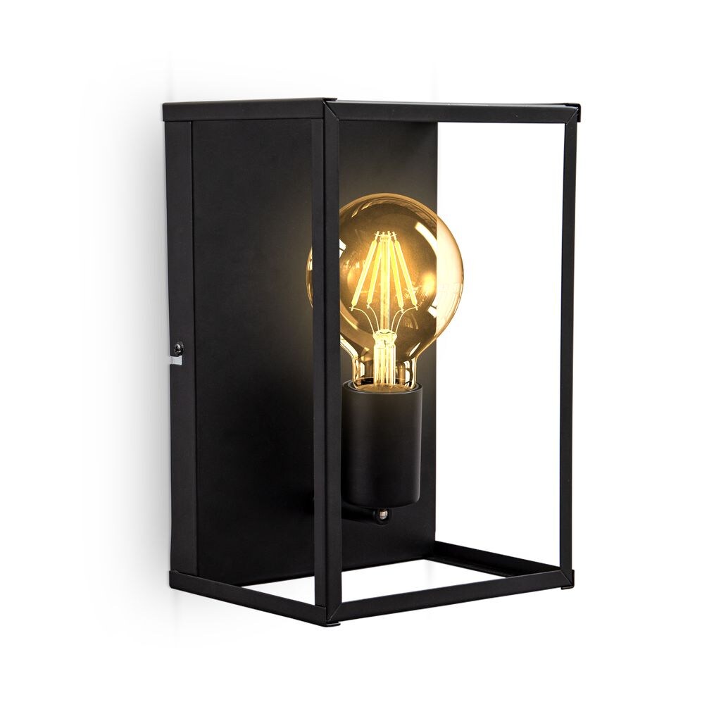 Wandleuchte, schwarz, 1xE27 max. 60W exkl. | 04057722006762