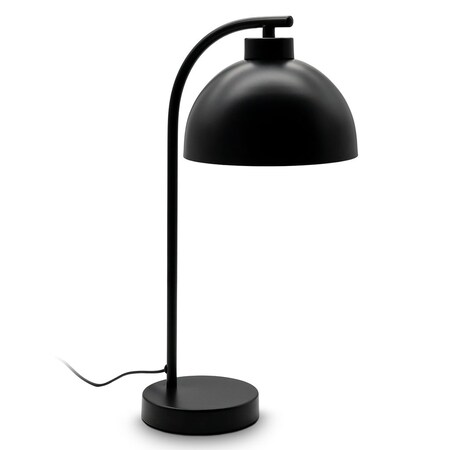 Tischlampe Schwarz Metall bei kaufen Netto LED Design online E14 Retro