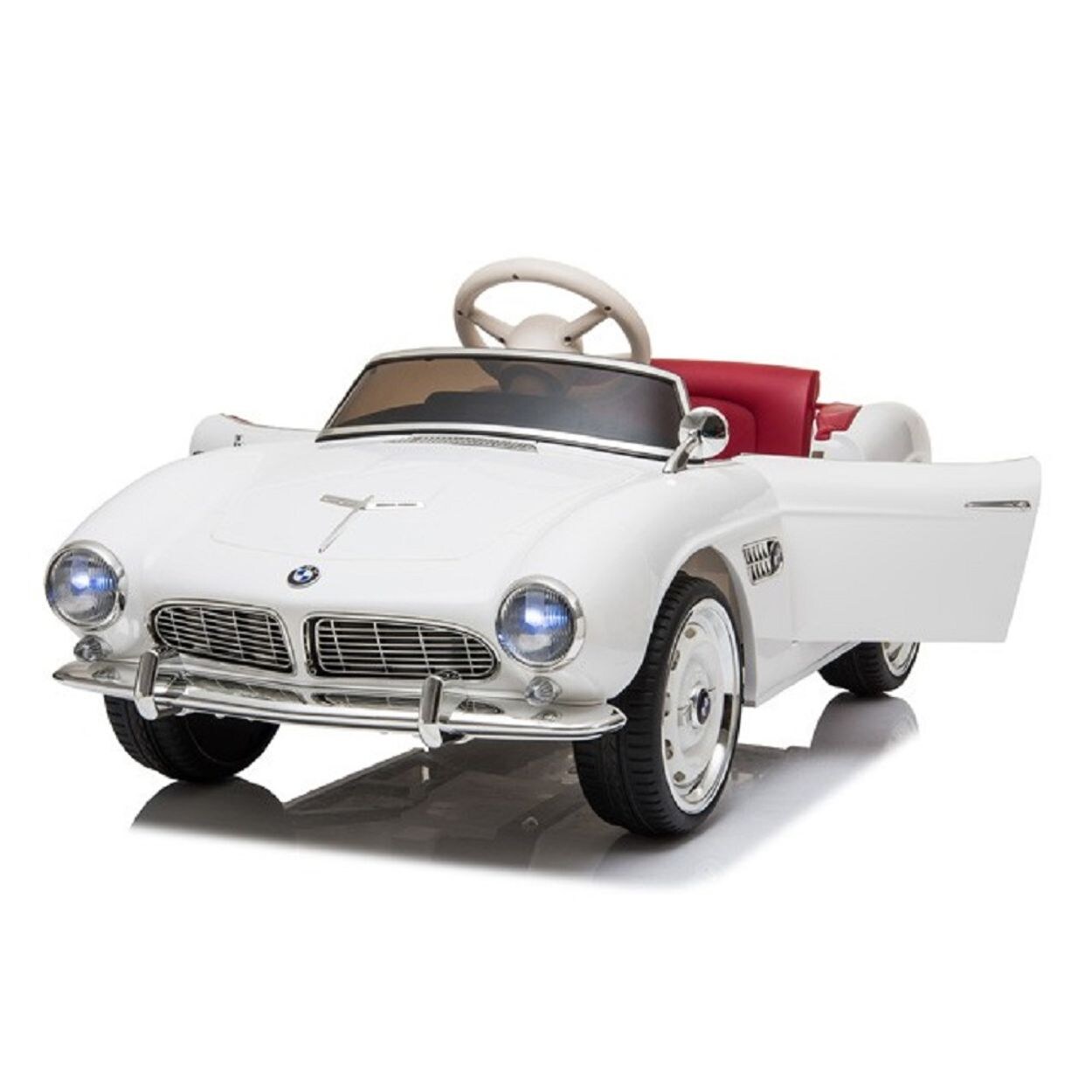 ES-Toys Kinder Elektroauto BMW 507 Oldtimer lizenziert EVA-Reifen 2x 35 Watt