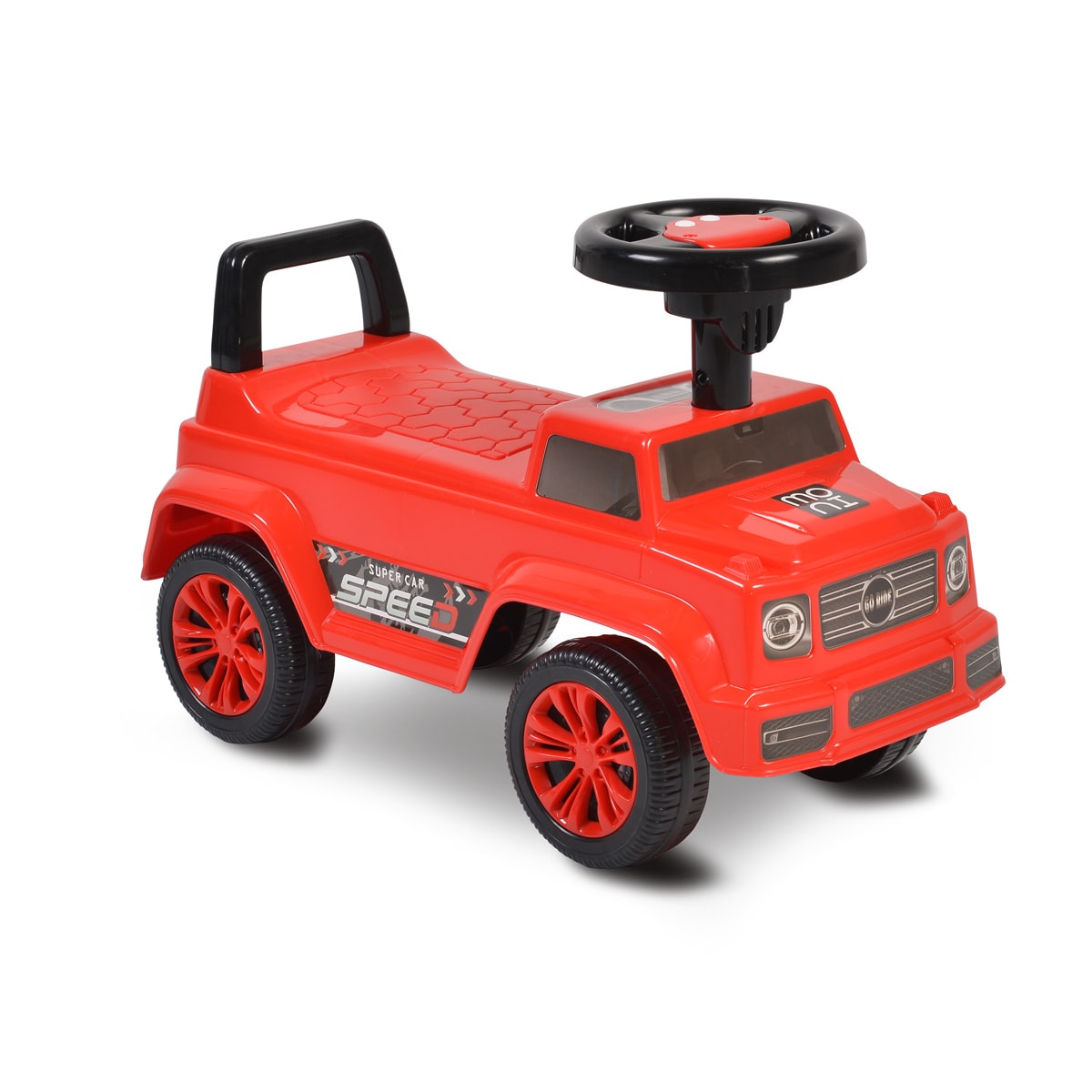 Moni Rutschauto Kinderauto Speed JY-Z12 Musikfunktion, ab 18 Monaten, max. 25 kg in rot - Bild 1