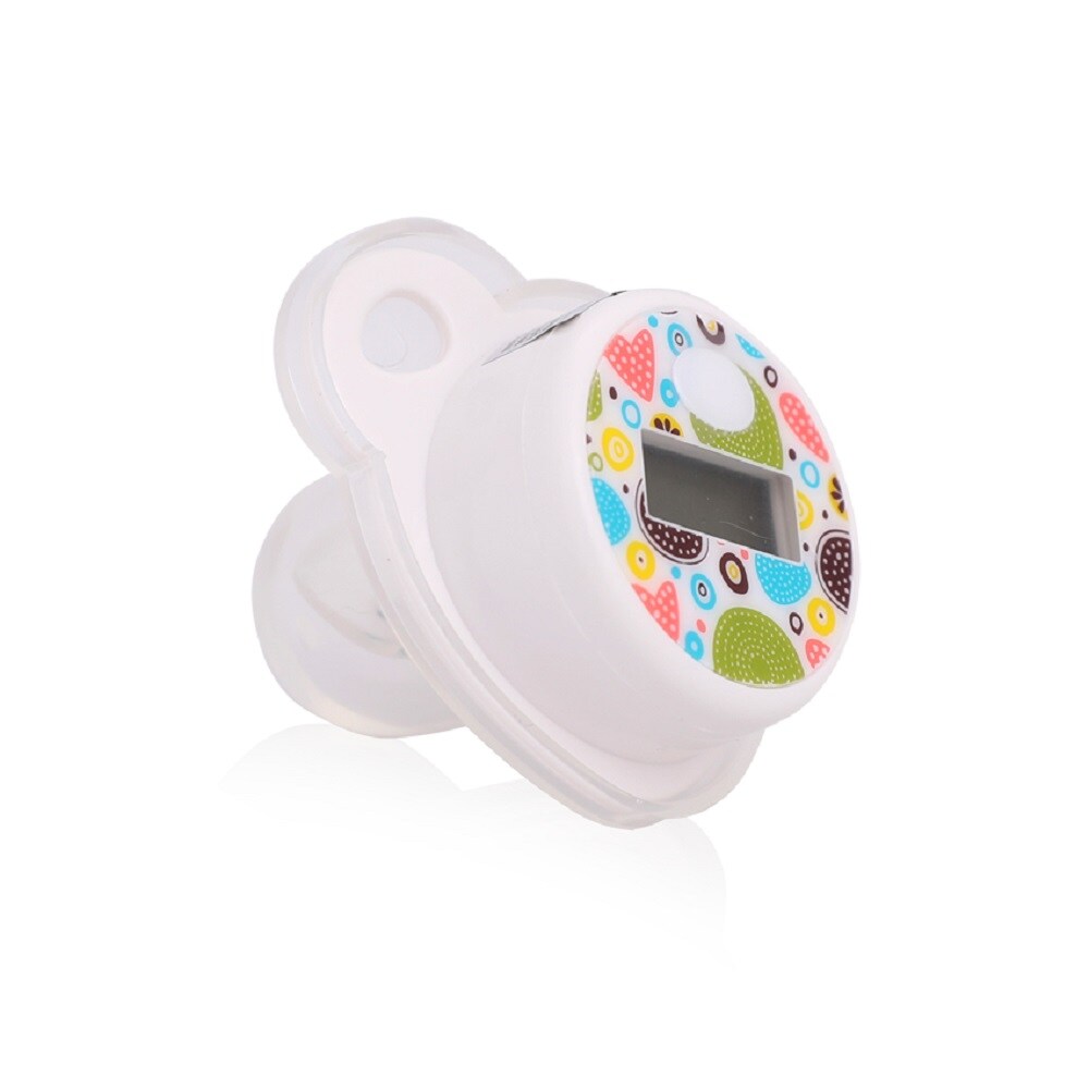 Lorelli Baby Schnuller-Thermometer 0+ digital LCD-Display Messwertspeicher wei&szlig; - Bild 1