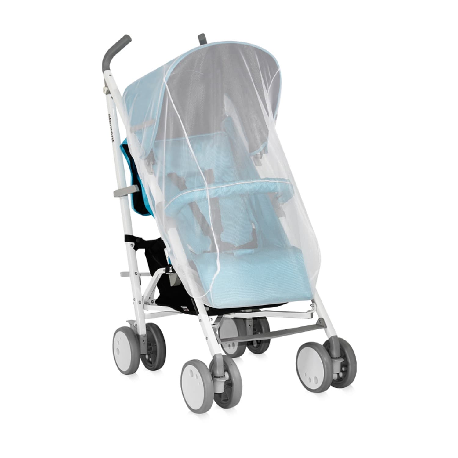 Lorelli Moskitonetz Kinderwagen, Insektenschutz, Buggy, f&uuml;r alle Einsitzer transparent - Bild 1