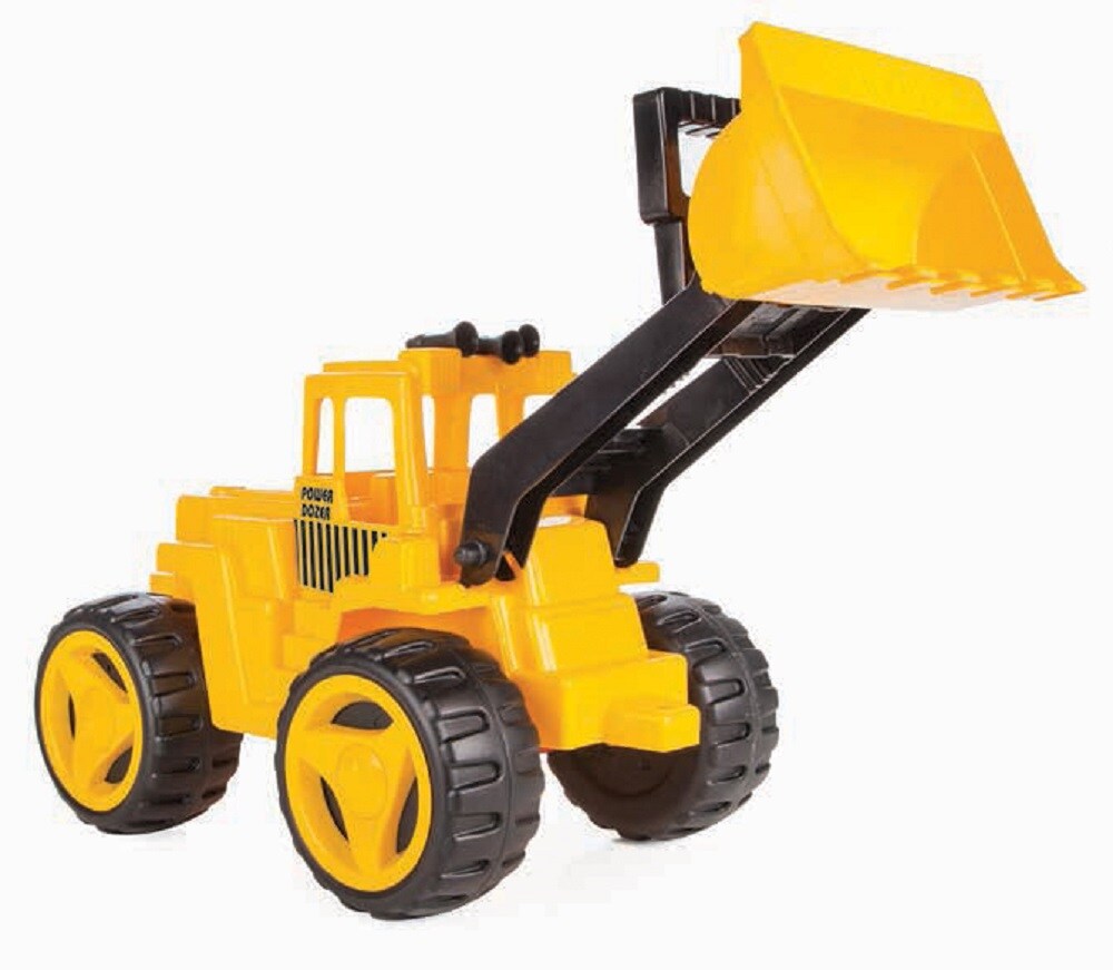 Pilsan Kinder Super Bulldozer 06205 Bagger bis 20 kg Arm und Schaufel beweglich gelb | 08693461062056