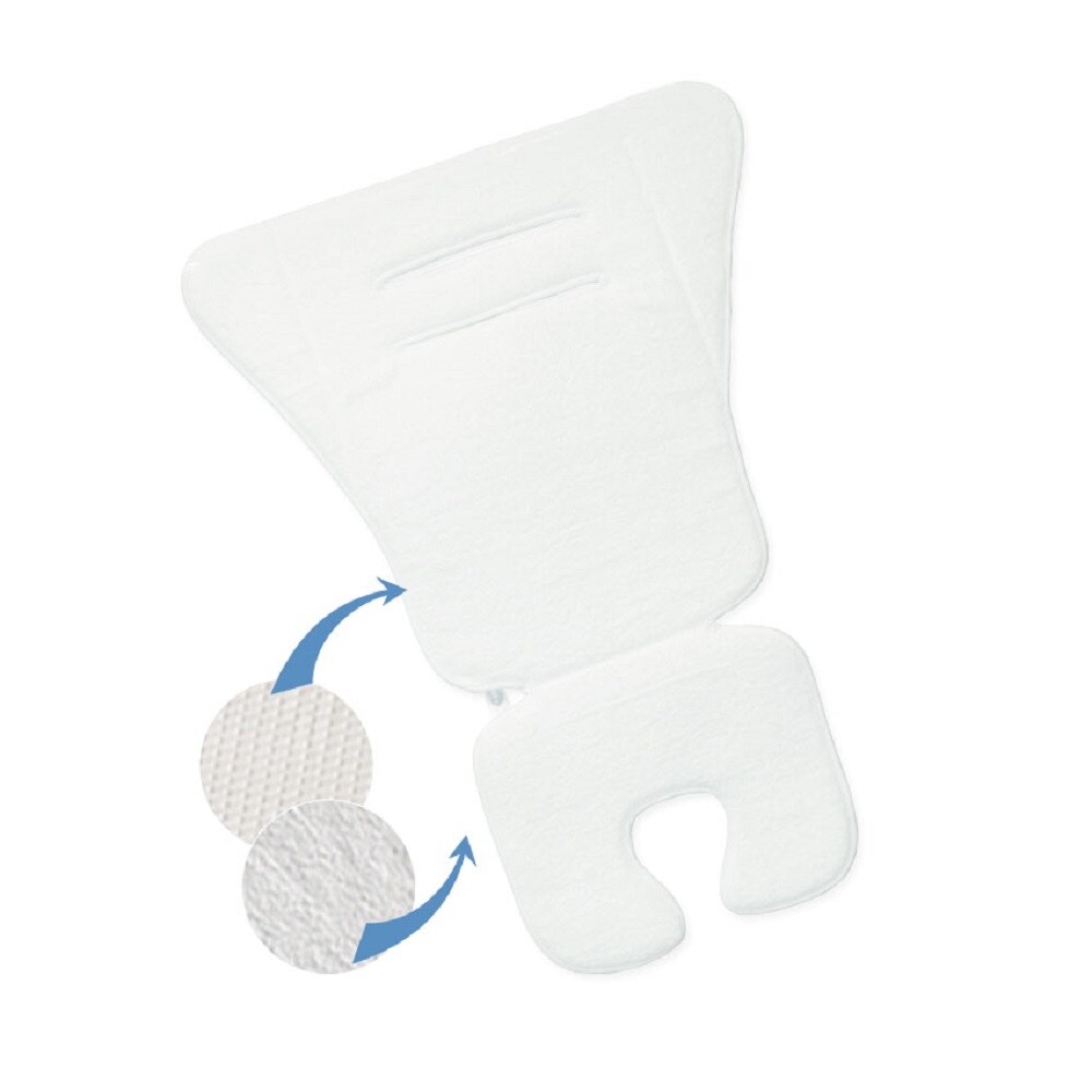 Lorelli Baby Universal Kindereinlage Duo Komfort, Sitzauflage, wasserabweisend weiß | 03800151947707