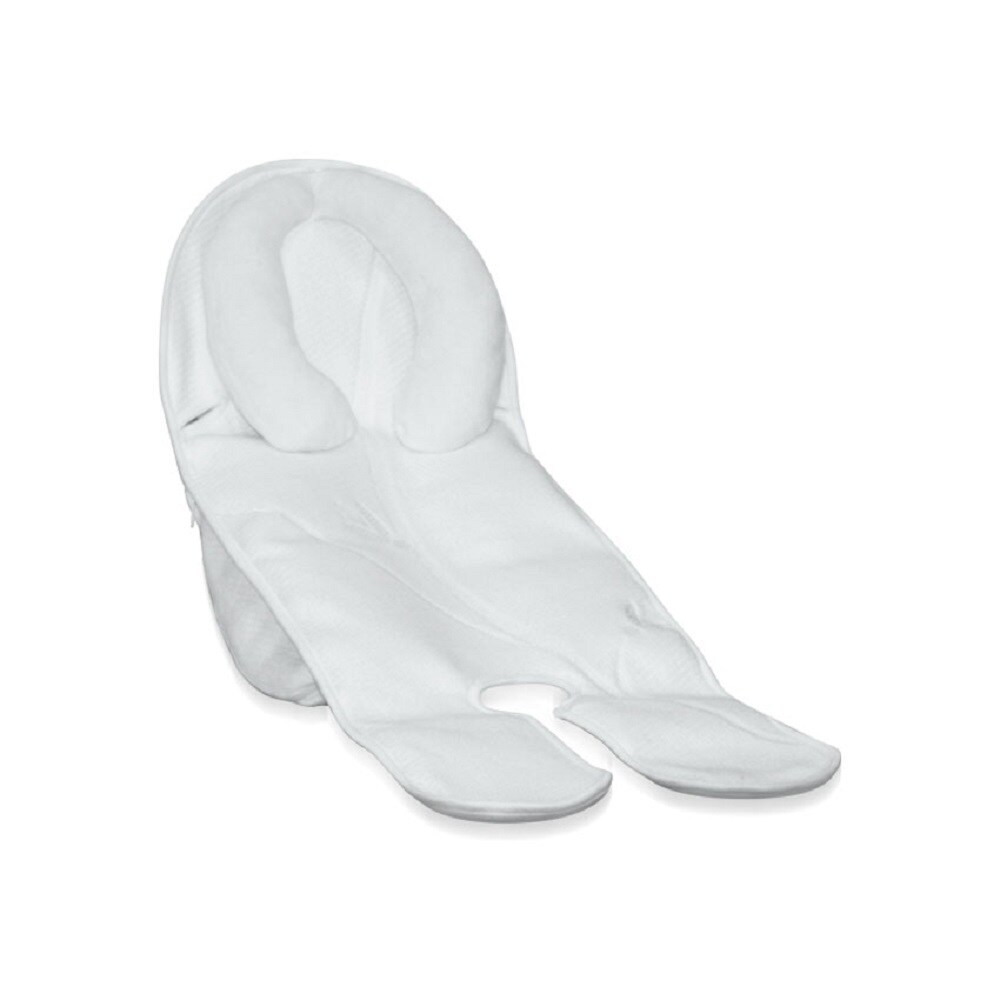 Lorelli Autositzunterst&uuml;tzung Easy Travel Sitzauflage waschbar Kissen ab Geburt wei&szlig; - Bild 1