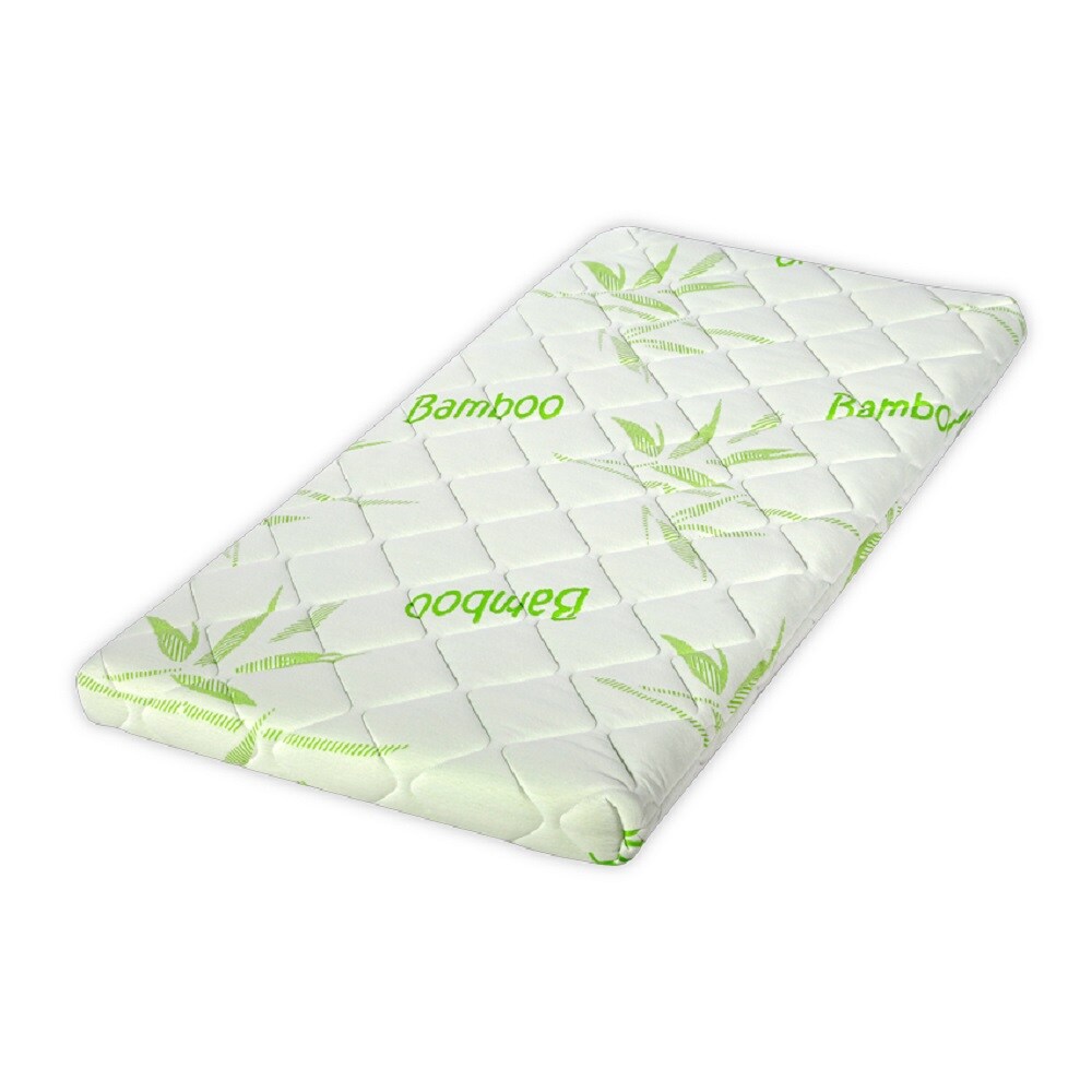 Lorelli Babybett Matratze Comfort Bamboo 120 x 60 cm Bezug abnehmbar waschbar grün | 03800151941606