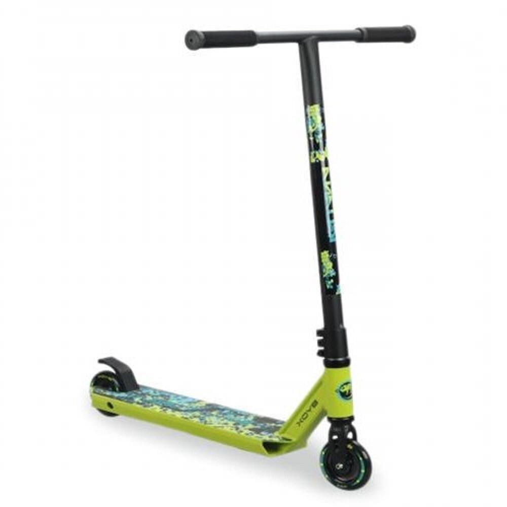 Byox Kinderroller Leguan PU-Räder ABEC-9 Lager TPR-Griffe Aluminium max 100 kg grün | 03800146226015