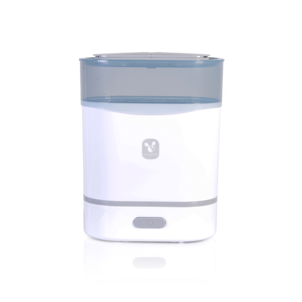 Cangaroo Sterilisator Flaschenwärmer Dampfgarer 3in1 Messbecher, Kontrollleuchte grau | 03800146267155